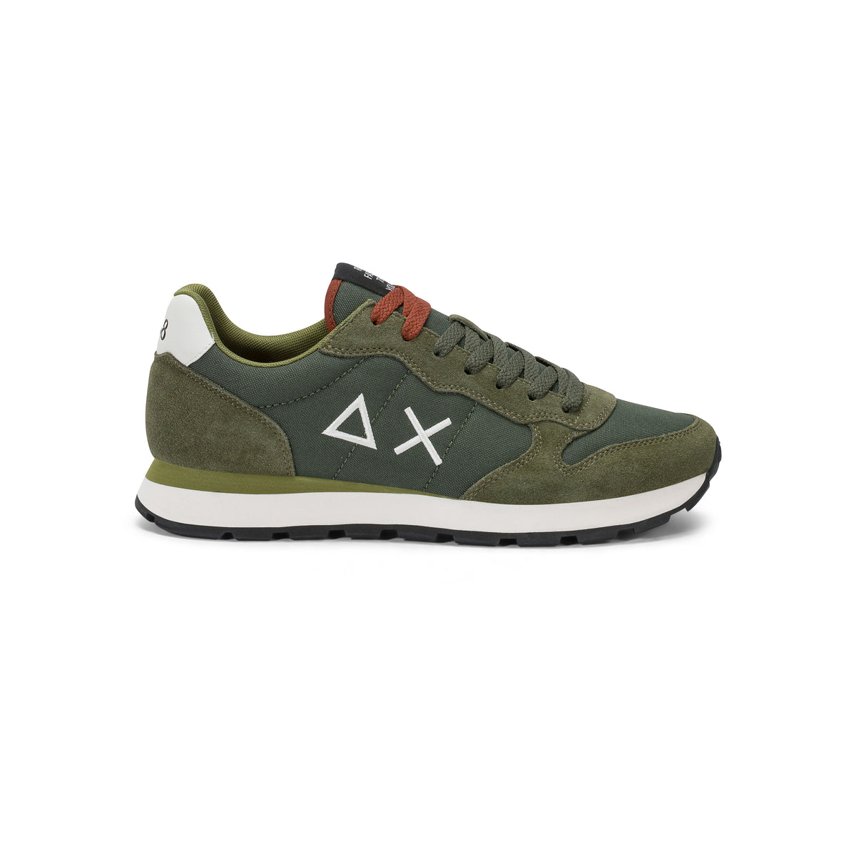 SUN68 - Sneaker Tom Uomo in Nylon e Suede