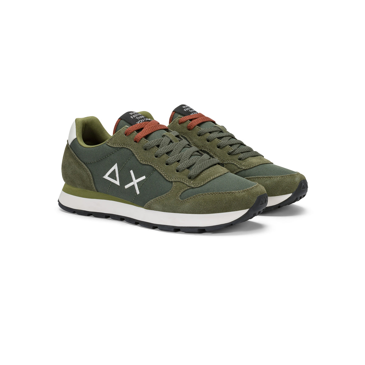 SUN68 - Sneaker Tom Uomo in Nylon e Suede