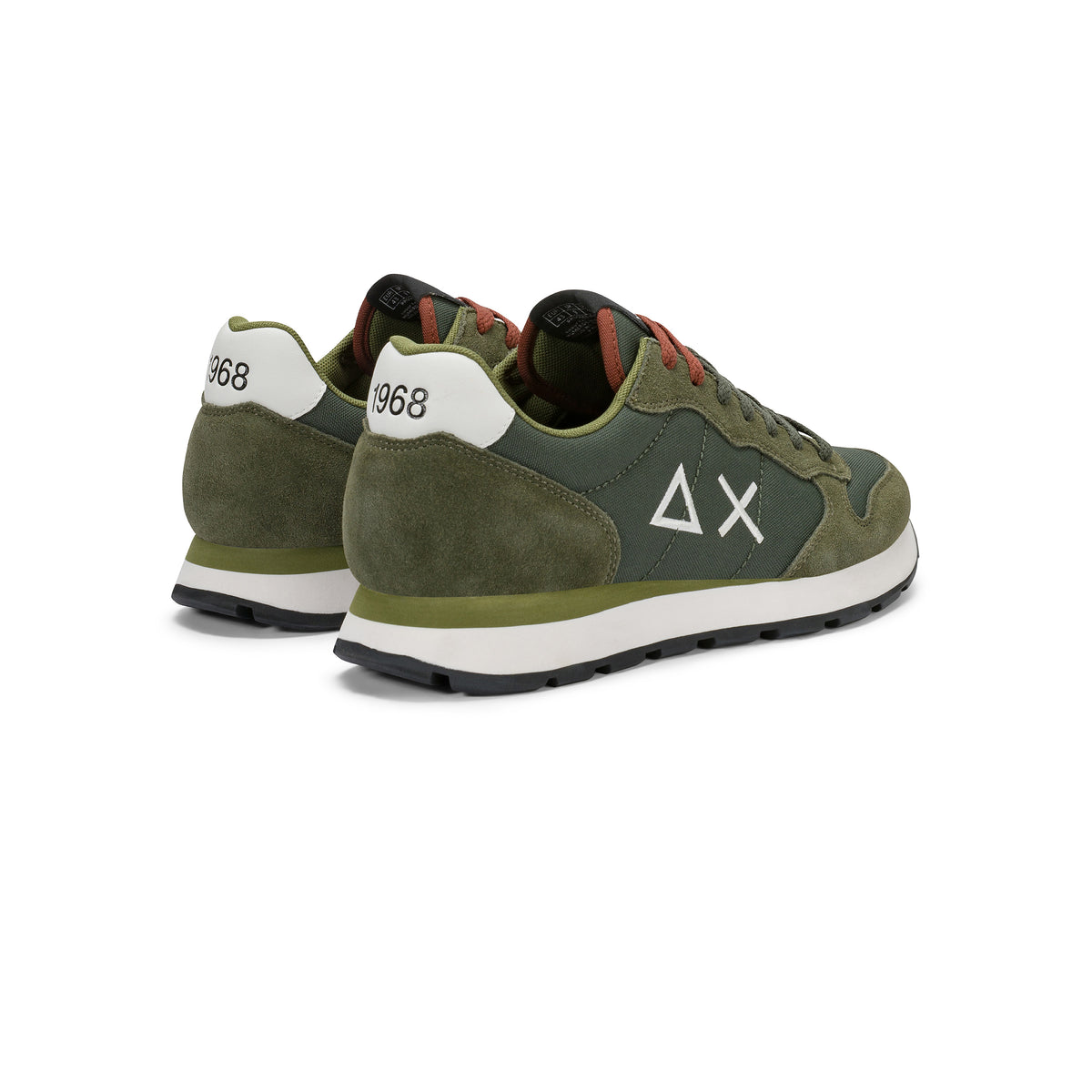 SUN68 - Sneaker Tom Uomo in Nylon e Suede
