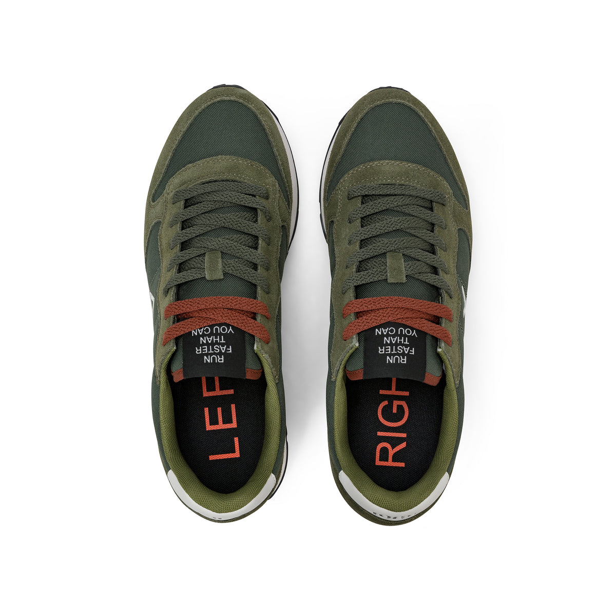 SUN68 - Sneaker Tom Uomo in Nylon e Suede