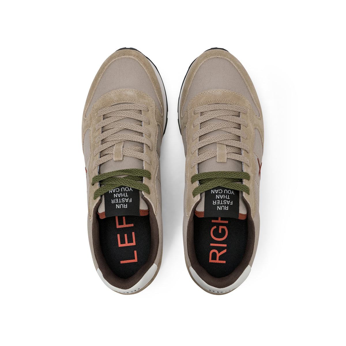 SUN68 - Sneaker Tom Uomo in Nylon e Suede