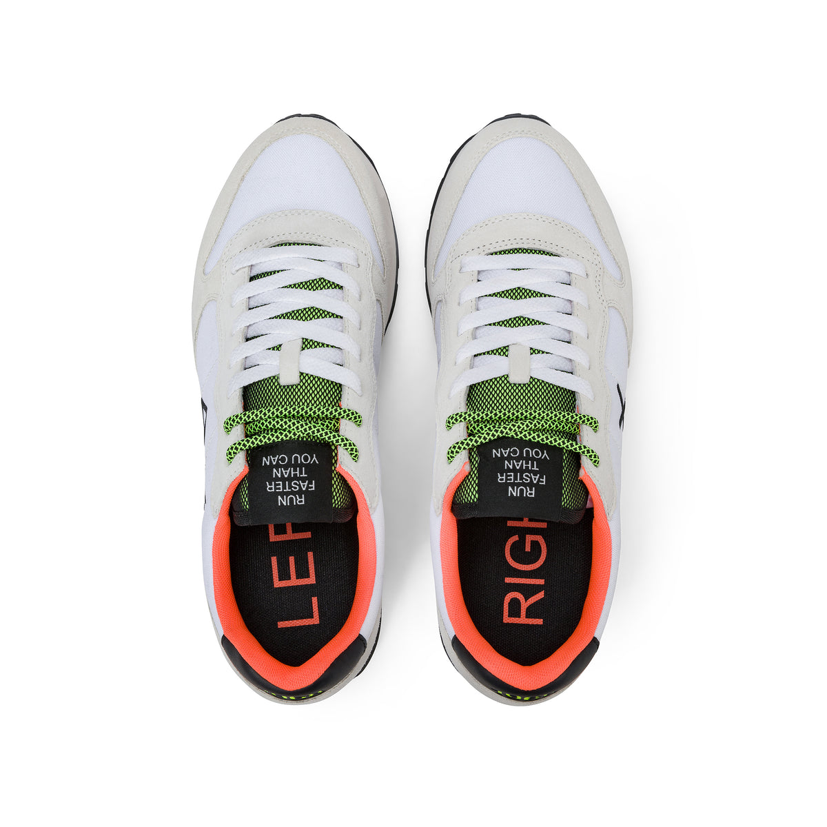 SUN68 - Sneaker Tom Fluo Uomo in Nylon e Suede