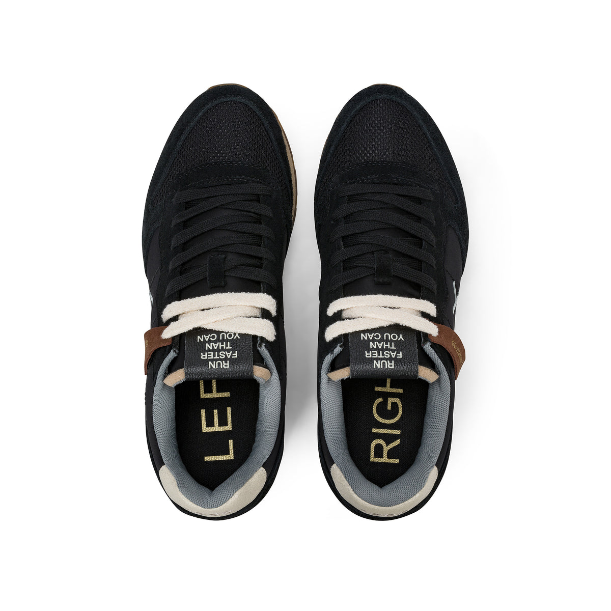 SUN68 - Sneaker Tom Vintage Uomo in Nylon e Suede