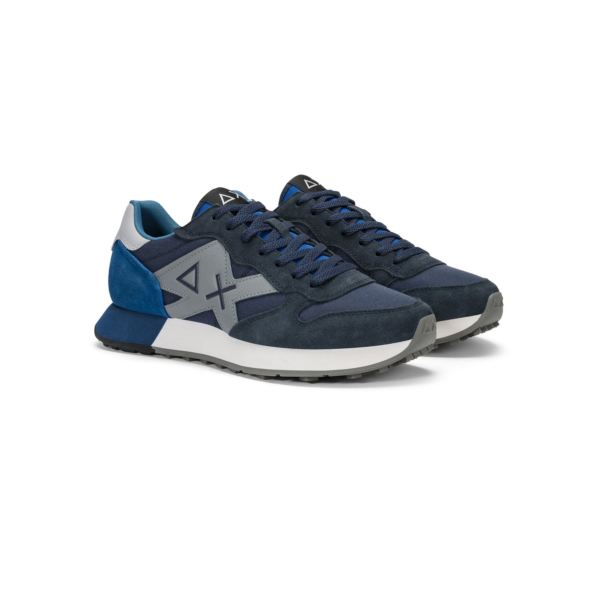 SUN68 - Sneaker Jaki 2.0 Solid Uomo in Suede e Nylon
