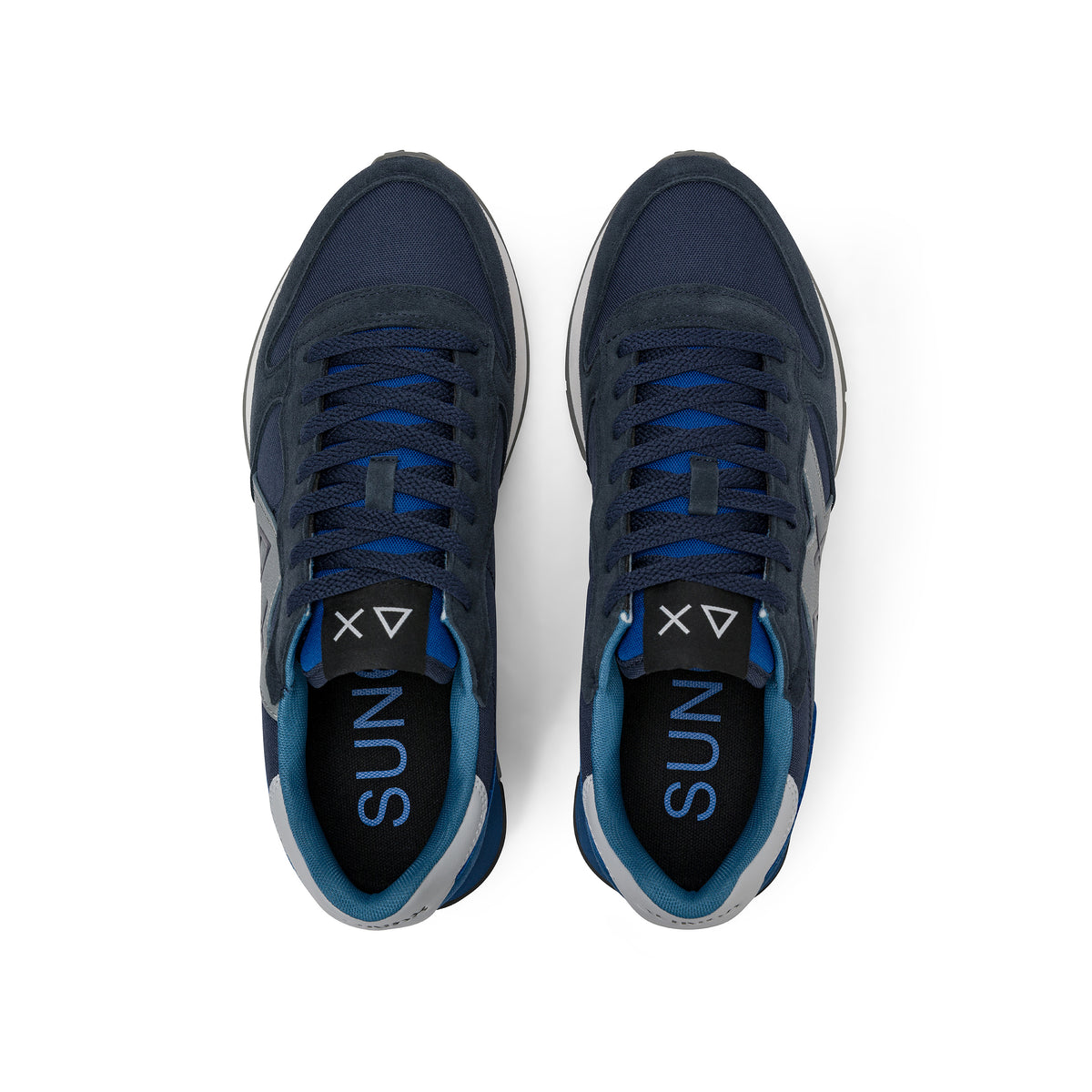 SUN68 - Sneaker Jaki 2.0 Solid Uomo in Suede e Nylon
