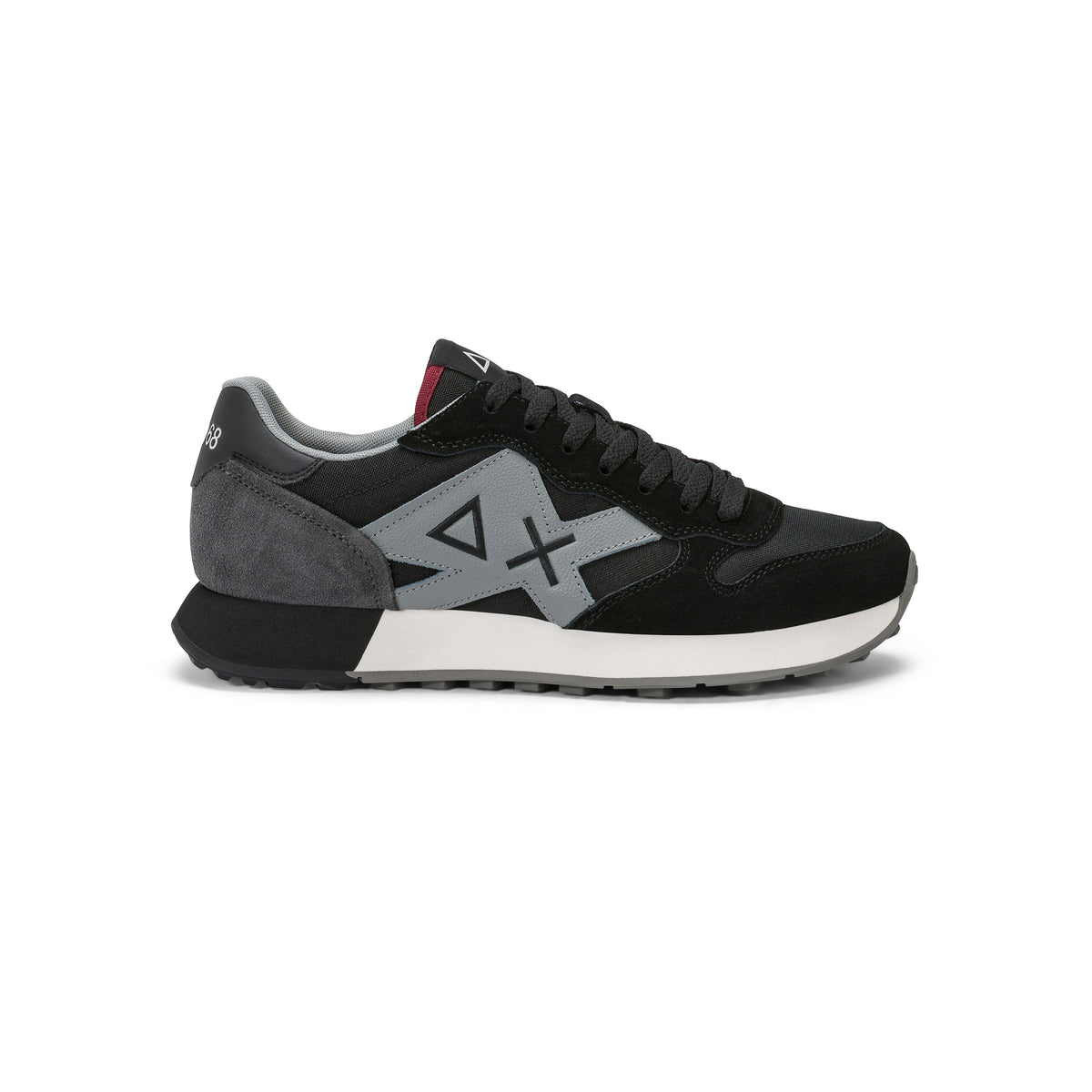 SUN68 - Sneaker Jaki 2.0 Solid Uomo in Suede e Nylon