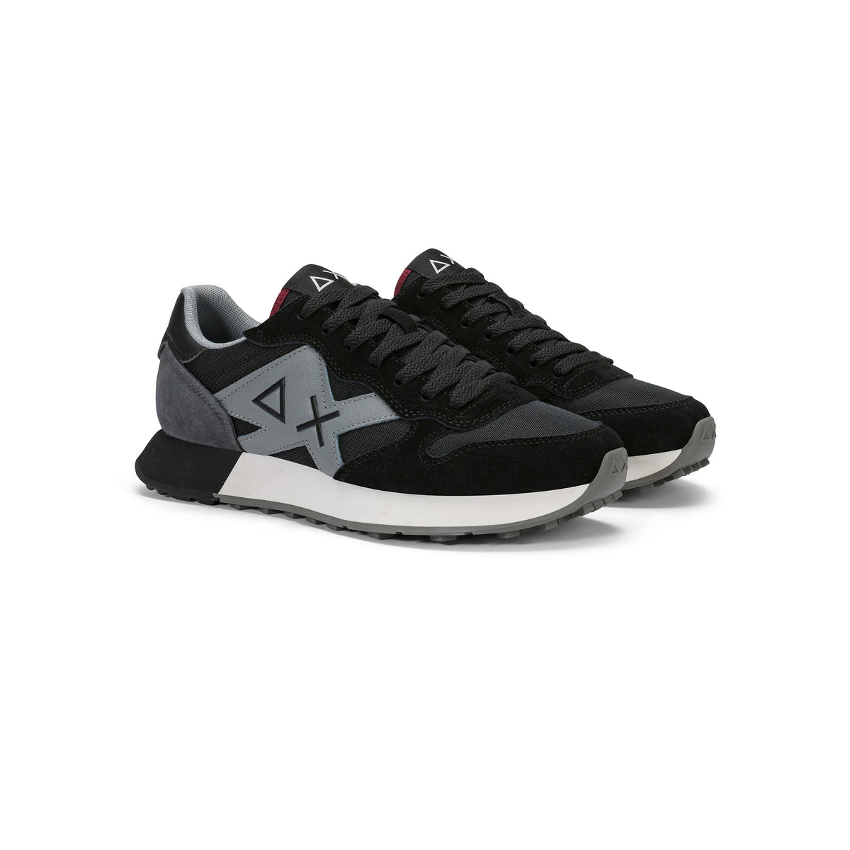 SUN68 - Sneaker Jaki 2.0 Solid Uomo in Suede e Nylon