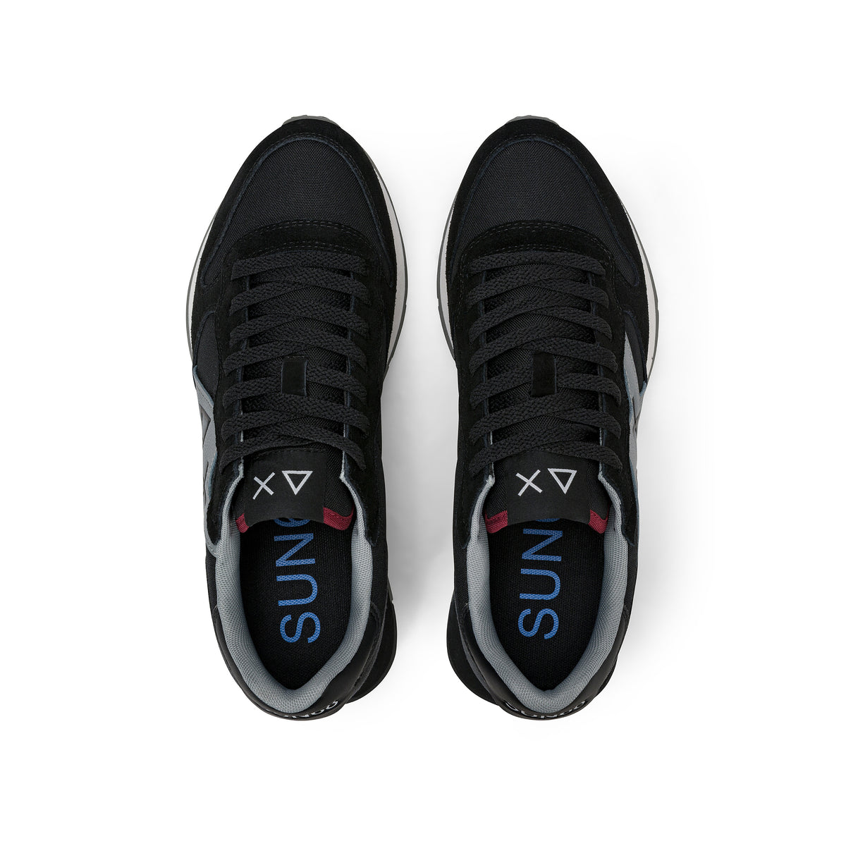SUN68 - Sneaker Jaki 2.0 Solid Uomo in Suede e Nylon