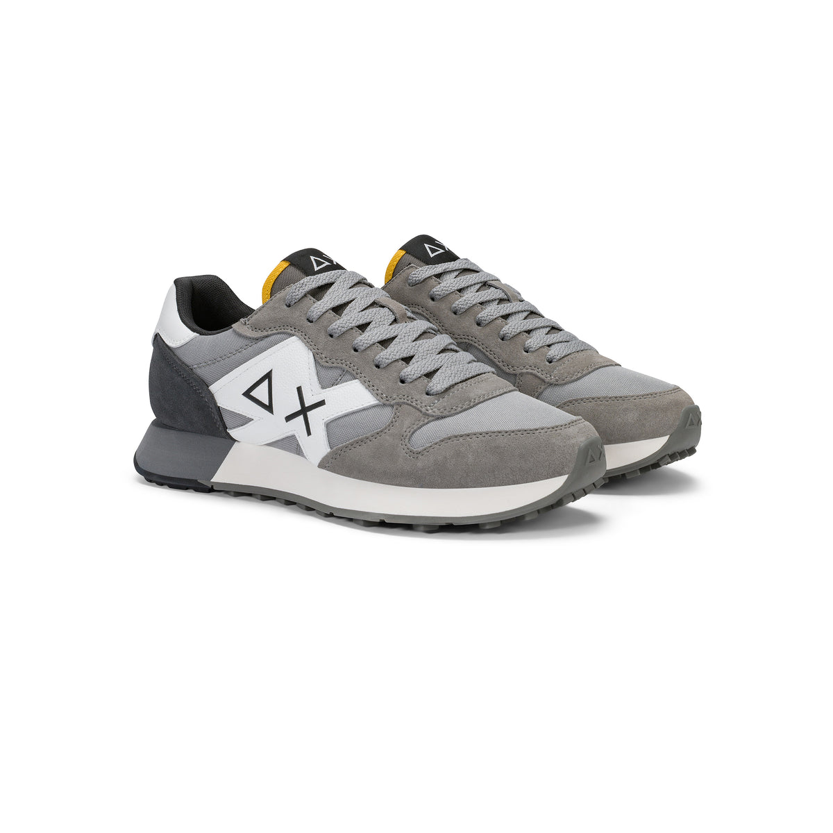 SUN68 - Sneaker Jaki 2.0 Solid Uomo in Suede e Nylon