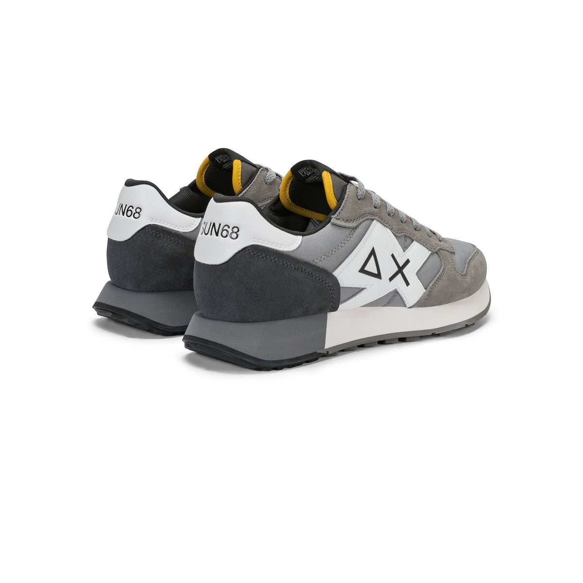 SUN68 - Sneaker Jaki 2.0 Solid Uomo in Suede e Nylon