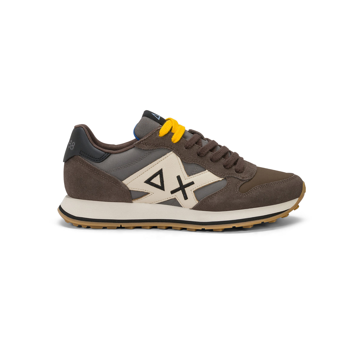 SUN68 - Sneaker Jaki 2.0 Bicolor Uomo in Suede e Nylon