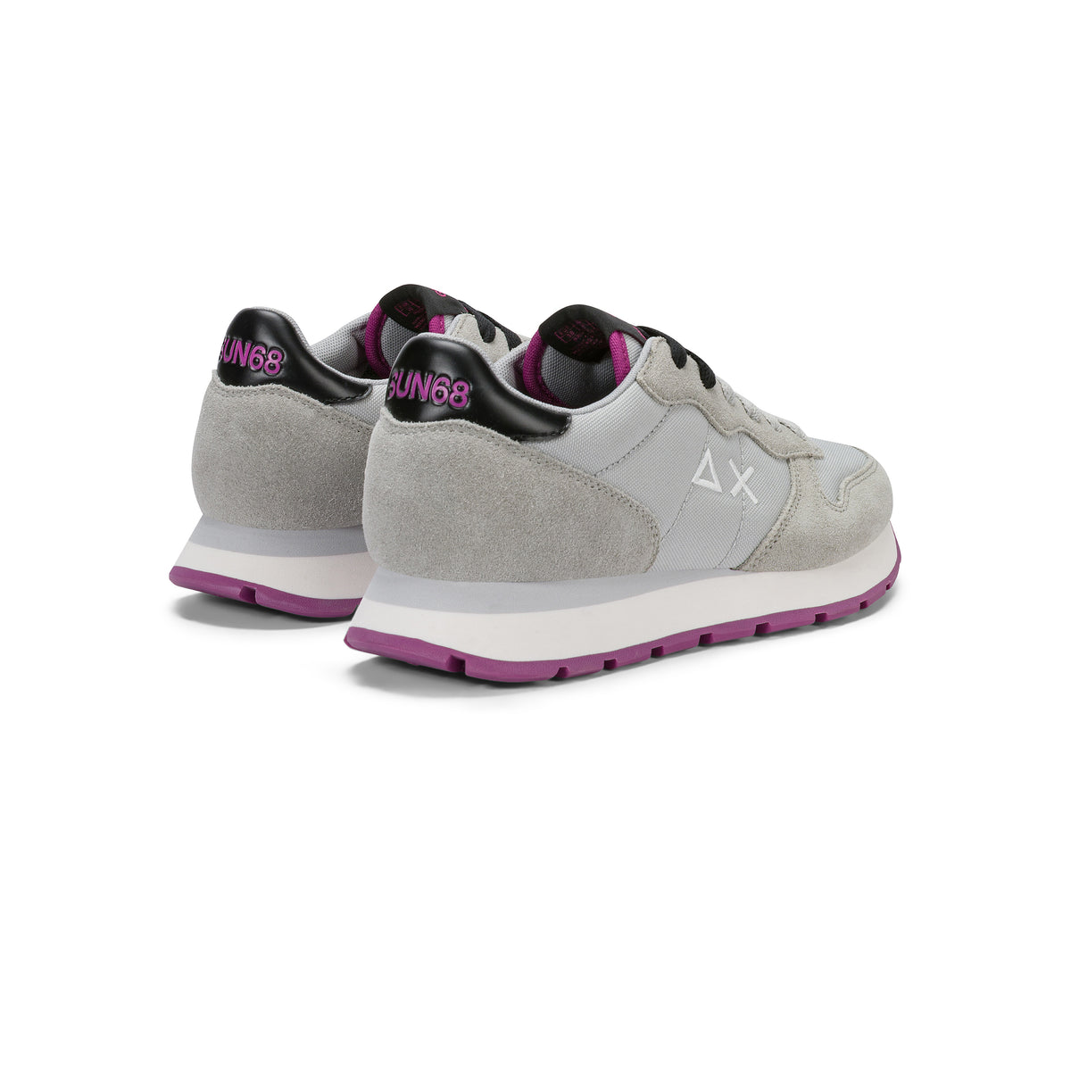 SUN68 - Sneaker Ally Solid Donna in Suede e Nylon