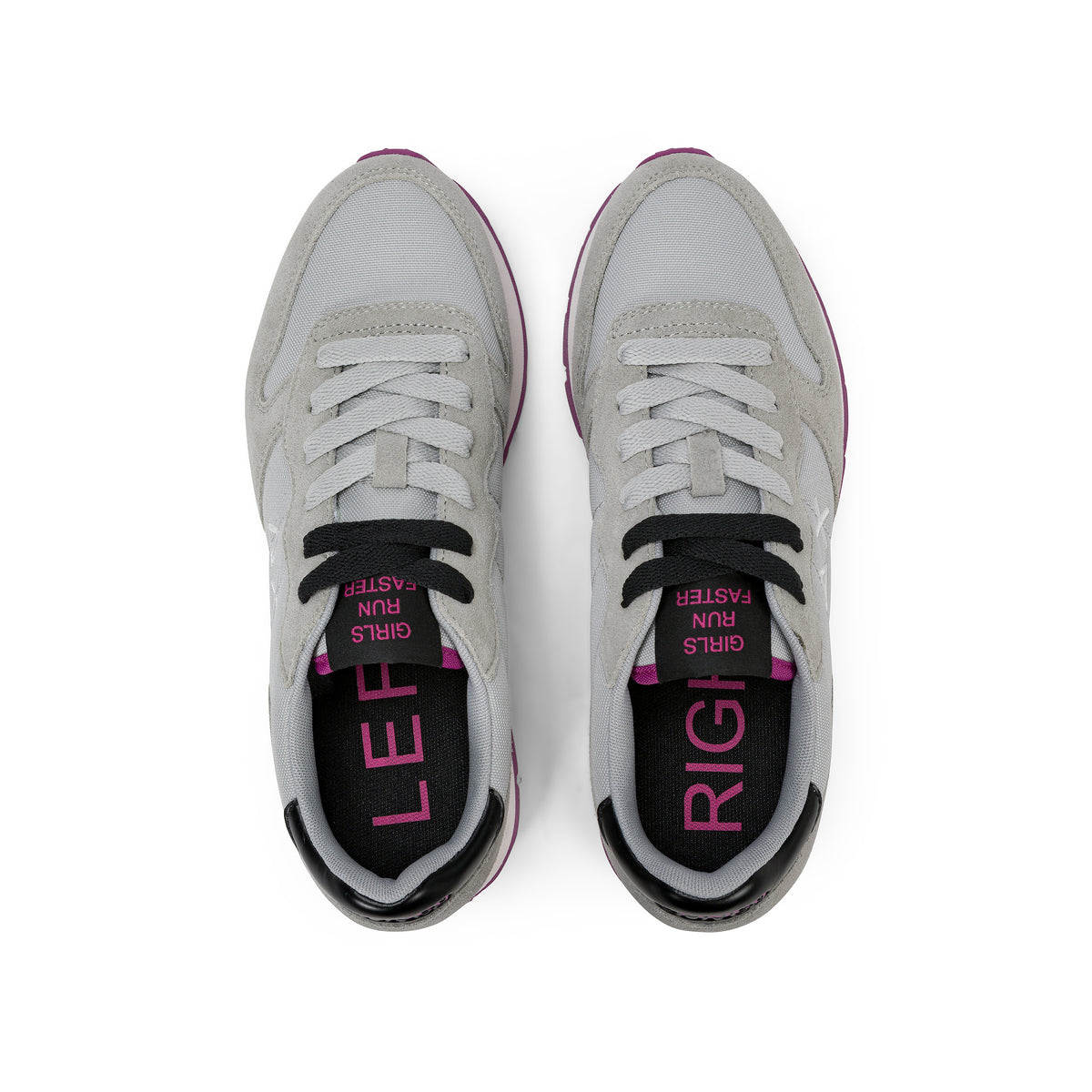 SUN68 - Sneaker Ally Solid Donna in Suede e Nylon