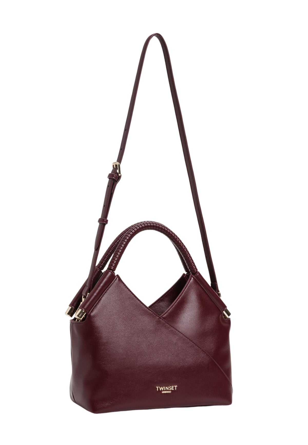 Twinset Borsa Velvet media con tracolla