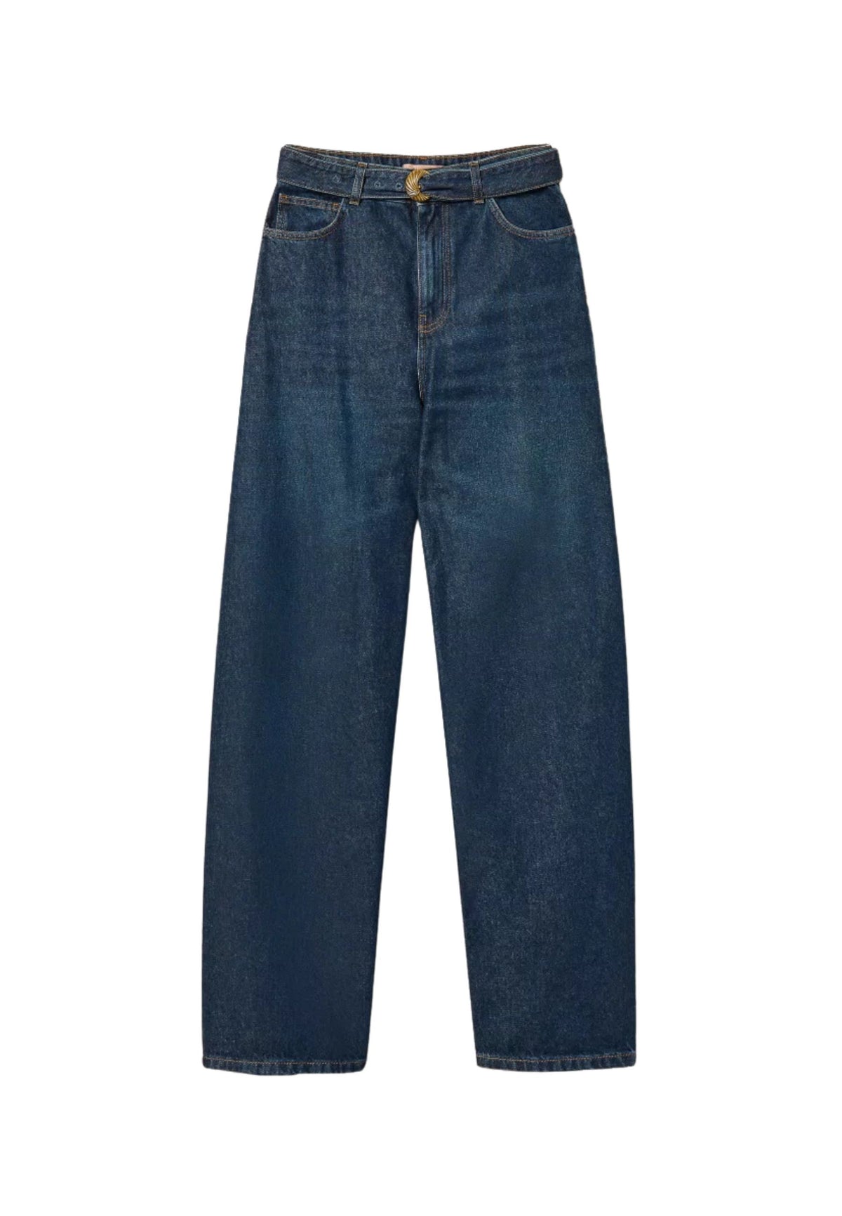 Twinset Milano - Jeans barrel con cintura