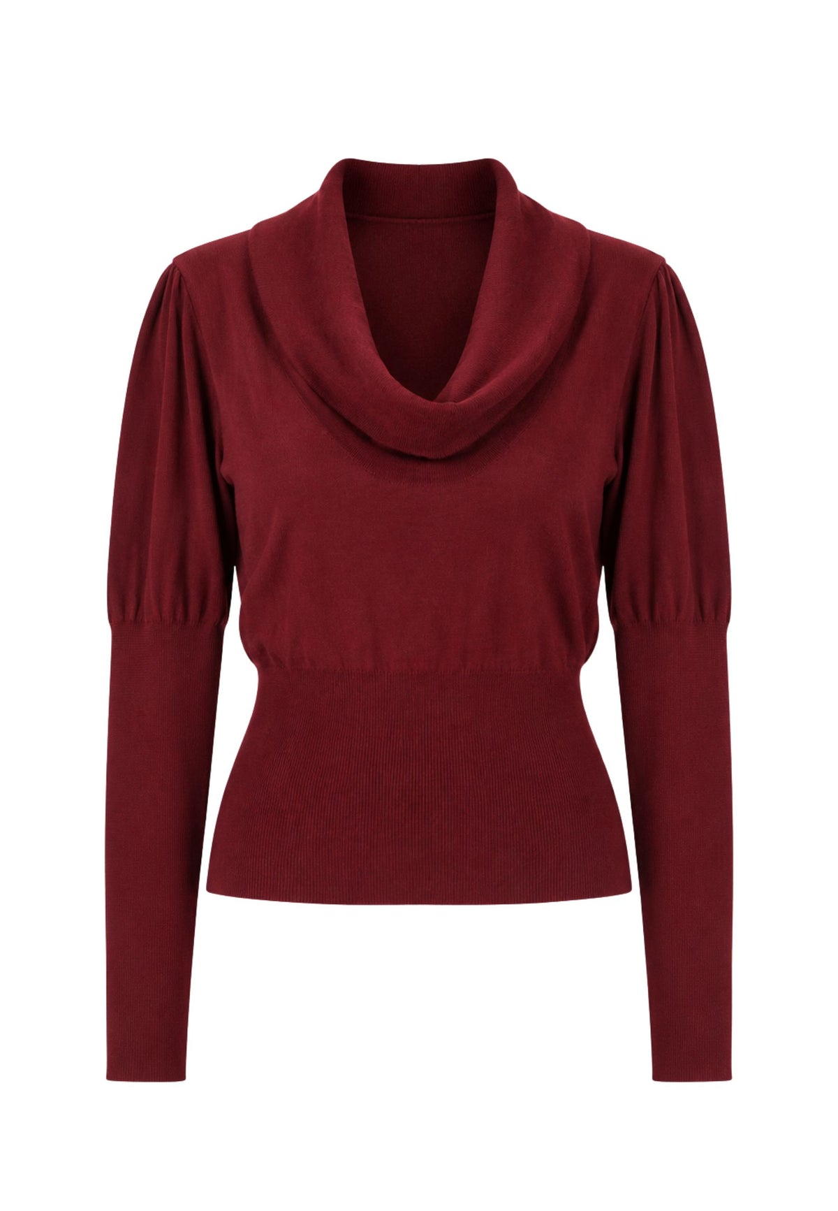 Twinset - Maglia con collo morbido in pura lana