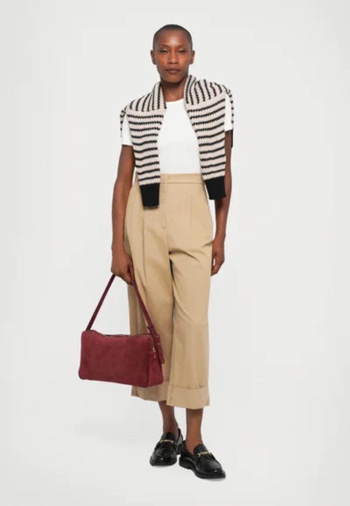 Pantaloni BRONZO in cotone stretch - Weekend Max Mara