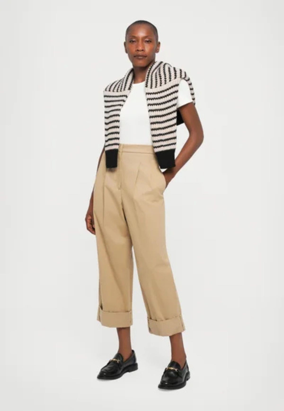 Pantaloni BRONZO in cotone stretch - Weekend Max Mara