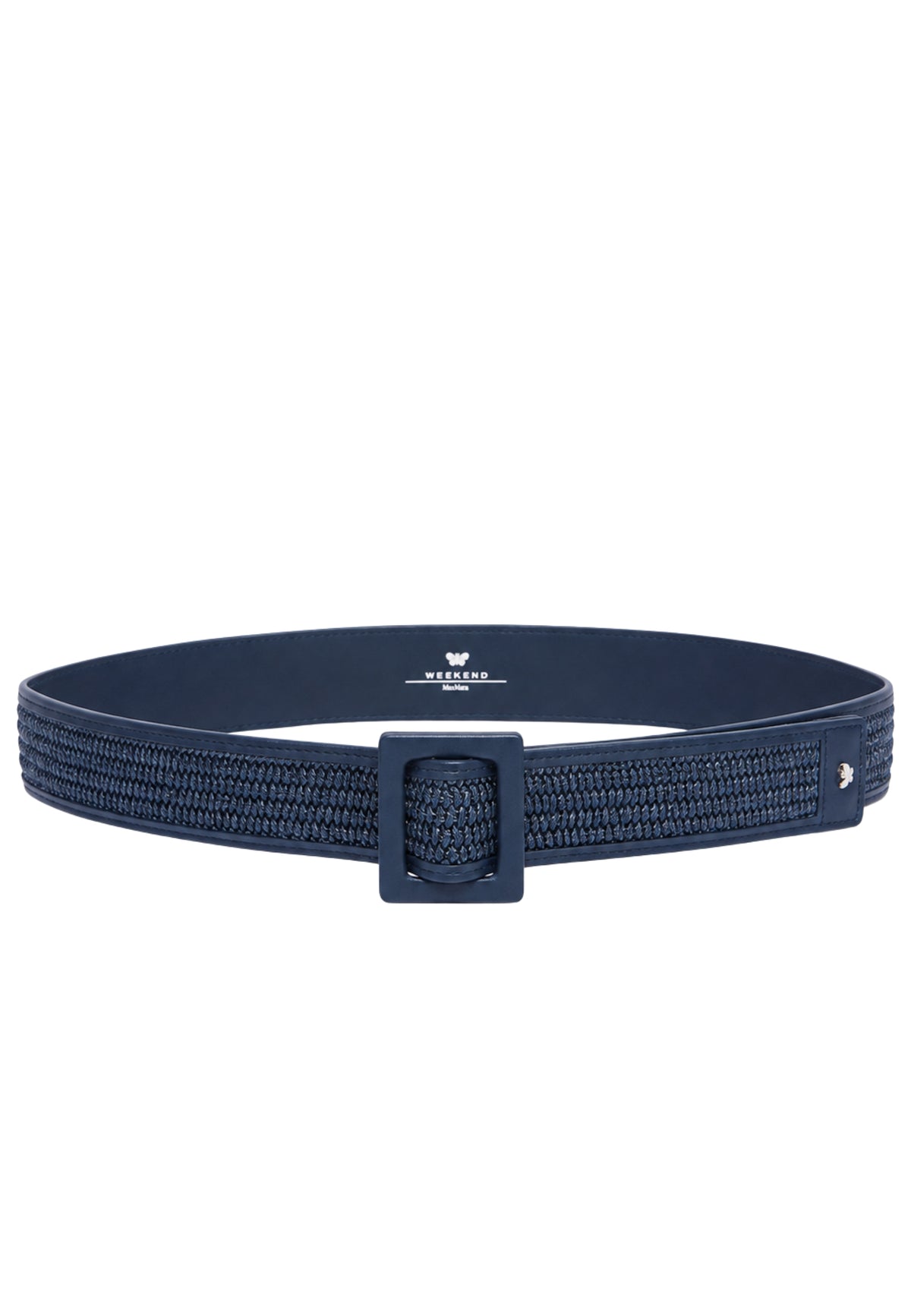 WEEKEND MAX MARA - Cintura effetto rafia blu