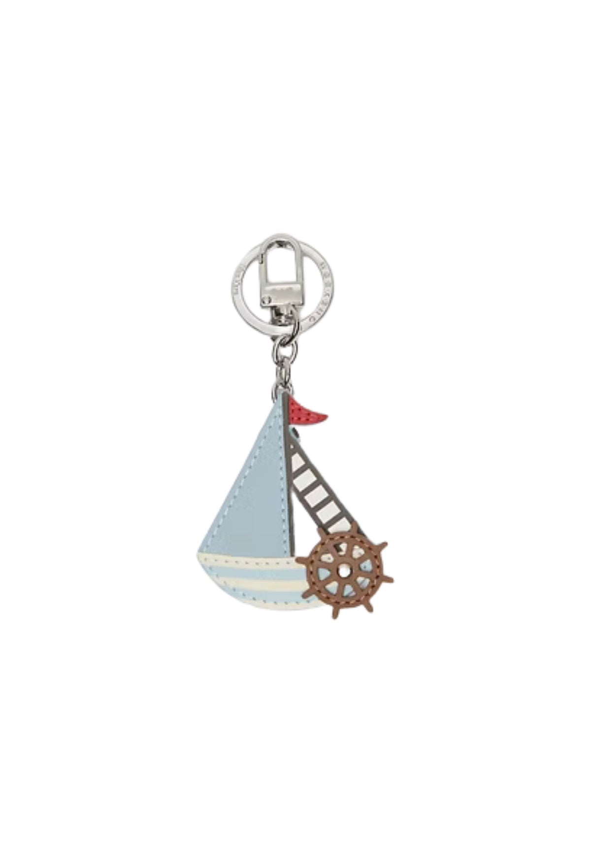 WEEKEND MAX MARA - Portachiavi in pelle azzurro