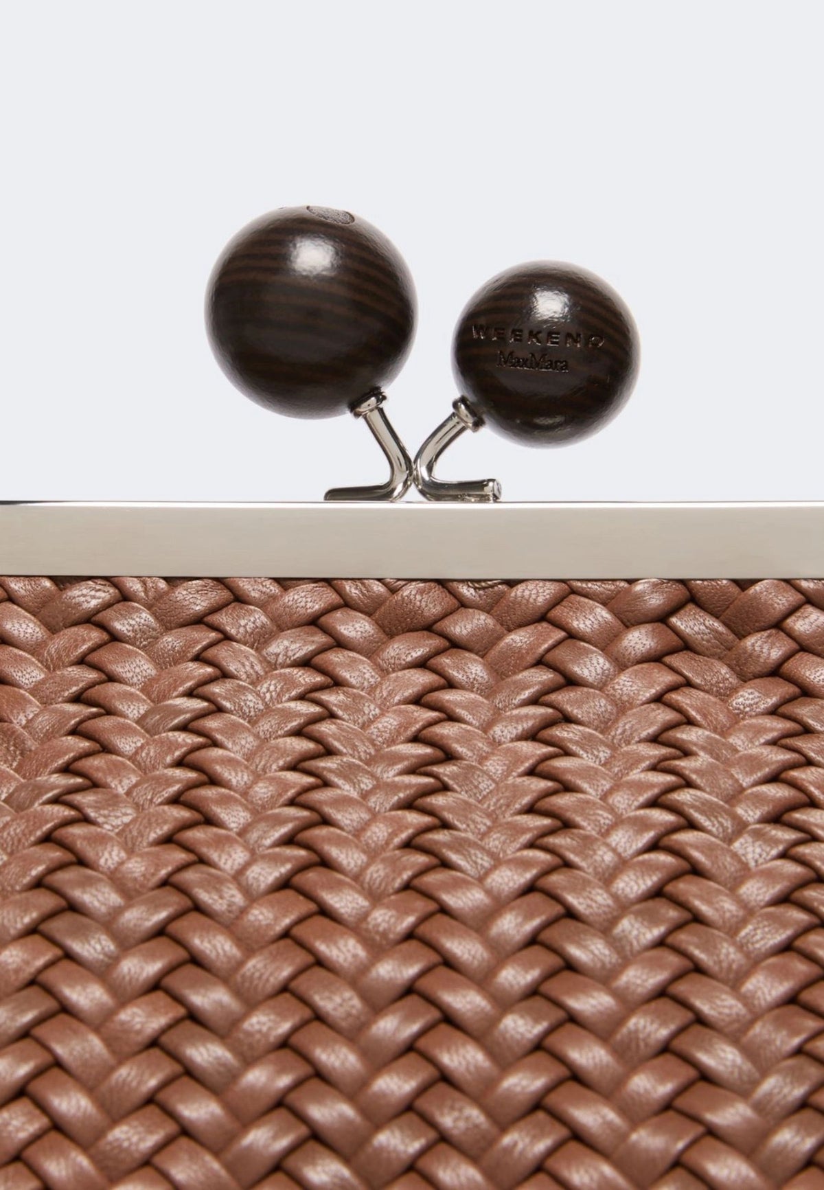 Weekend Max Mara - Pasticcino Bag Medium WKAFRE in pelle intrecciata