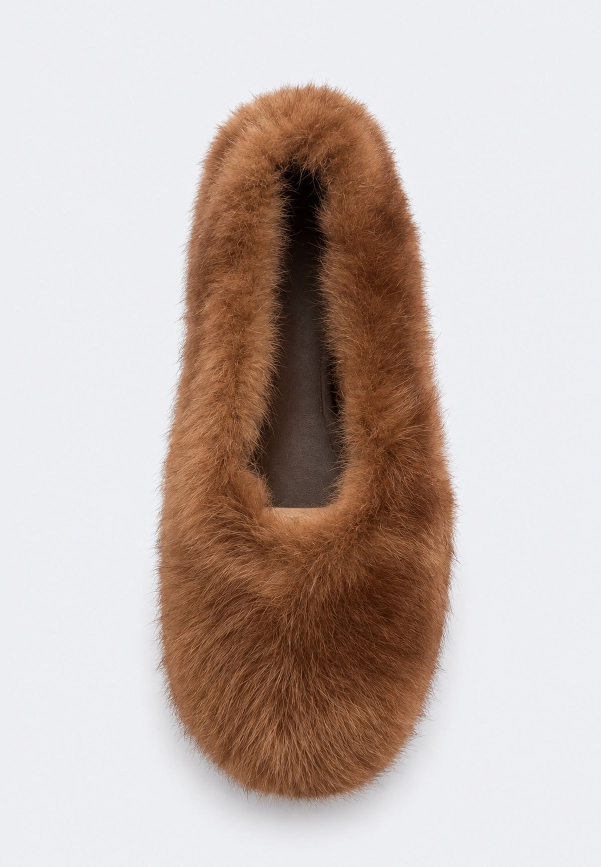 Weekend Max Mara - Ballerine in pelo marrone