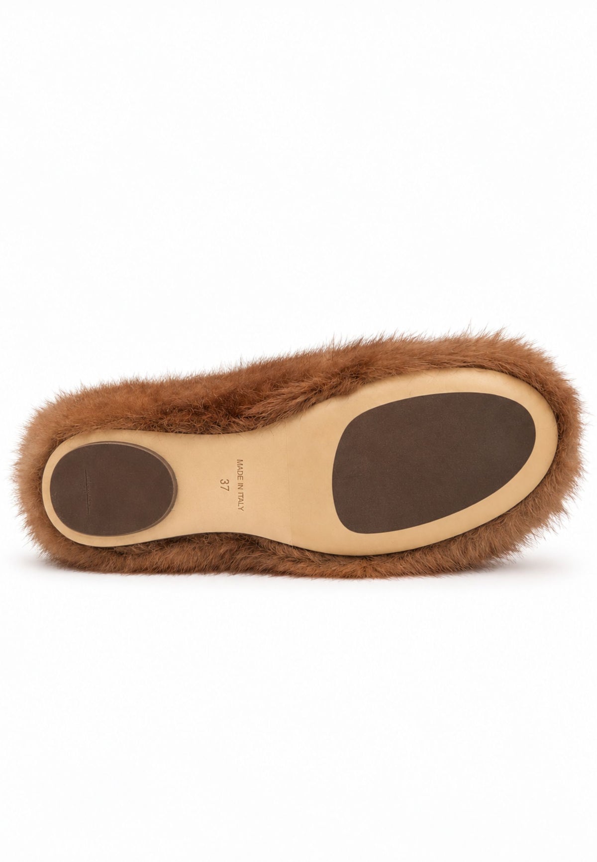 Weekend Max Mara - Ballerine in pelo marrone