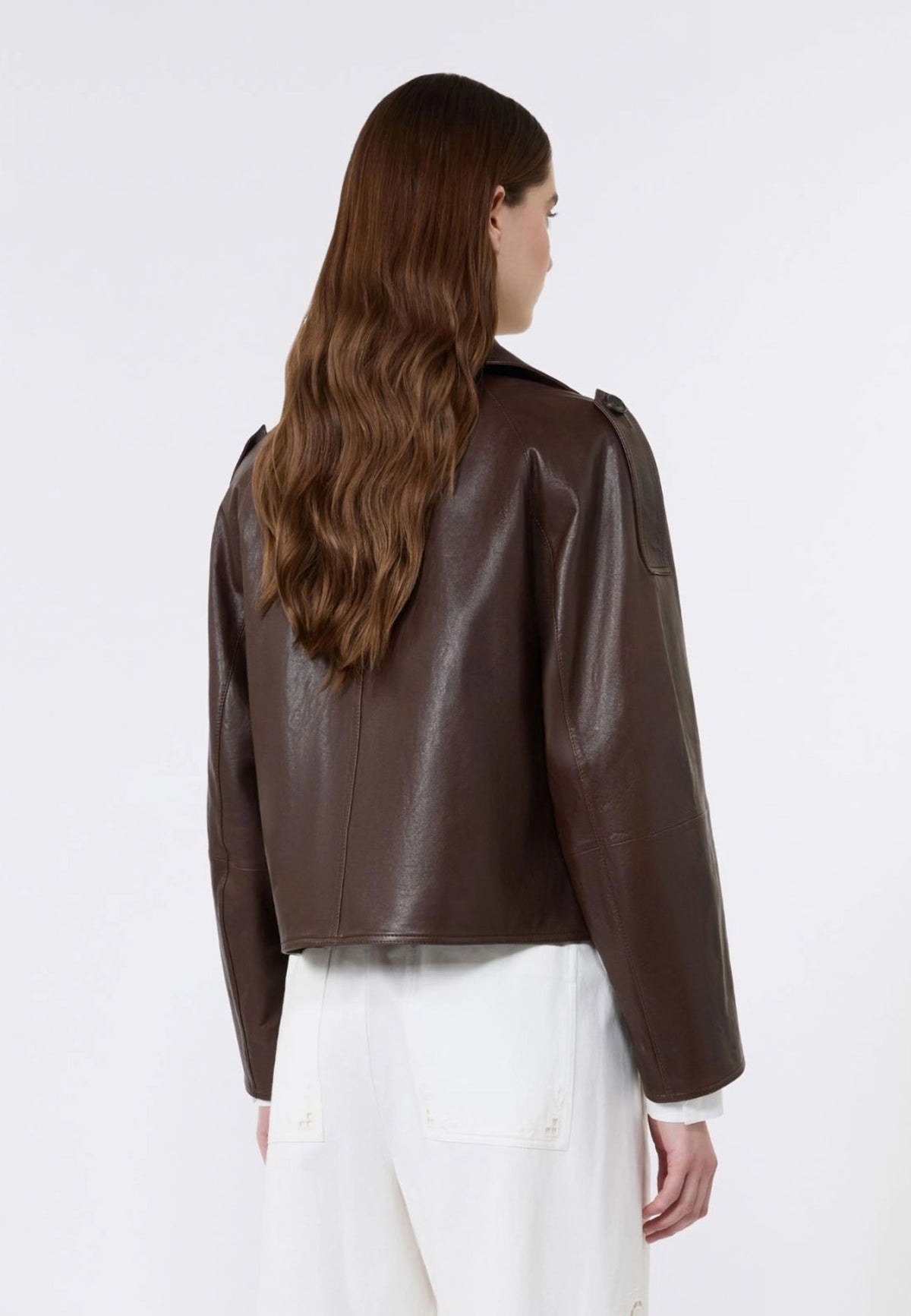 Weekend Max Mara - Giacca Caban Doppiopetto in Nappa