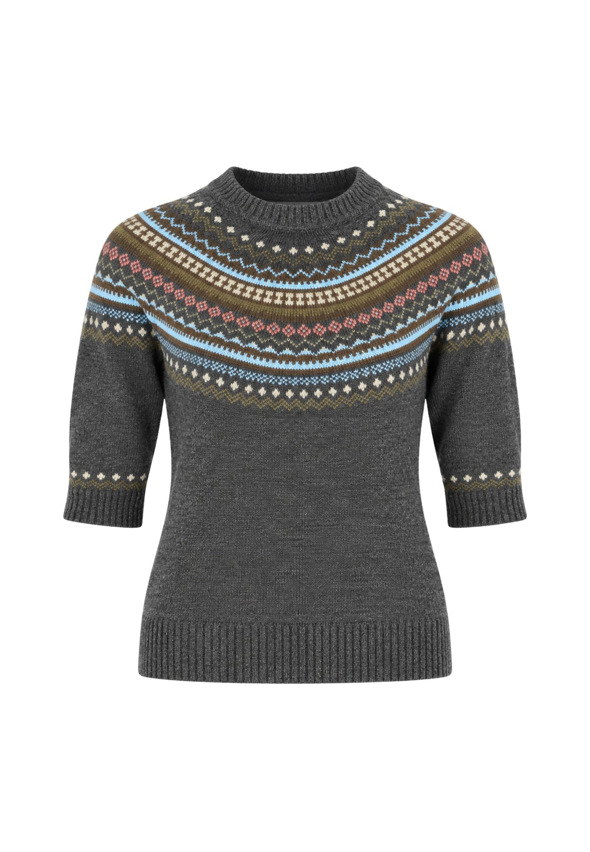Weekend Max Mara - Maglia Jacquard in Misto Alpaca e Lana