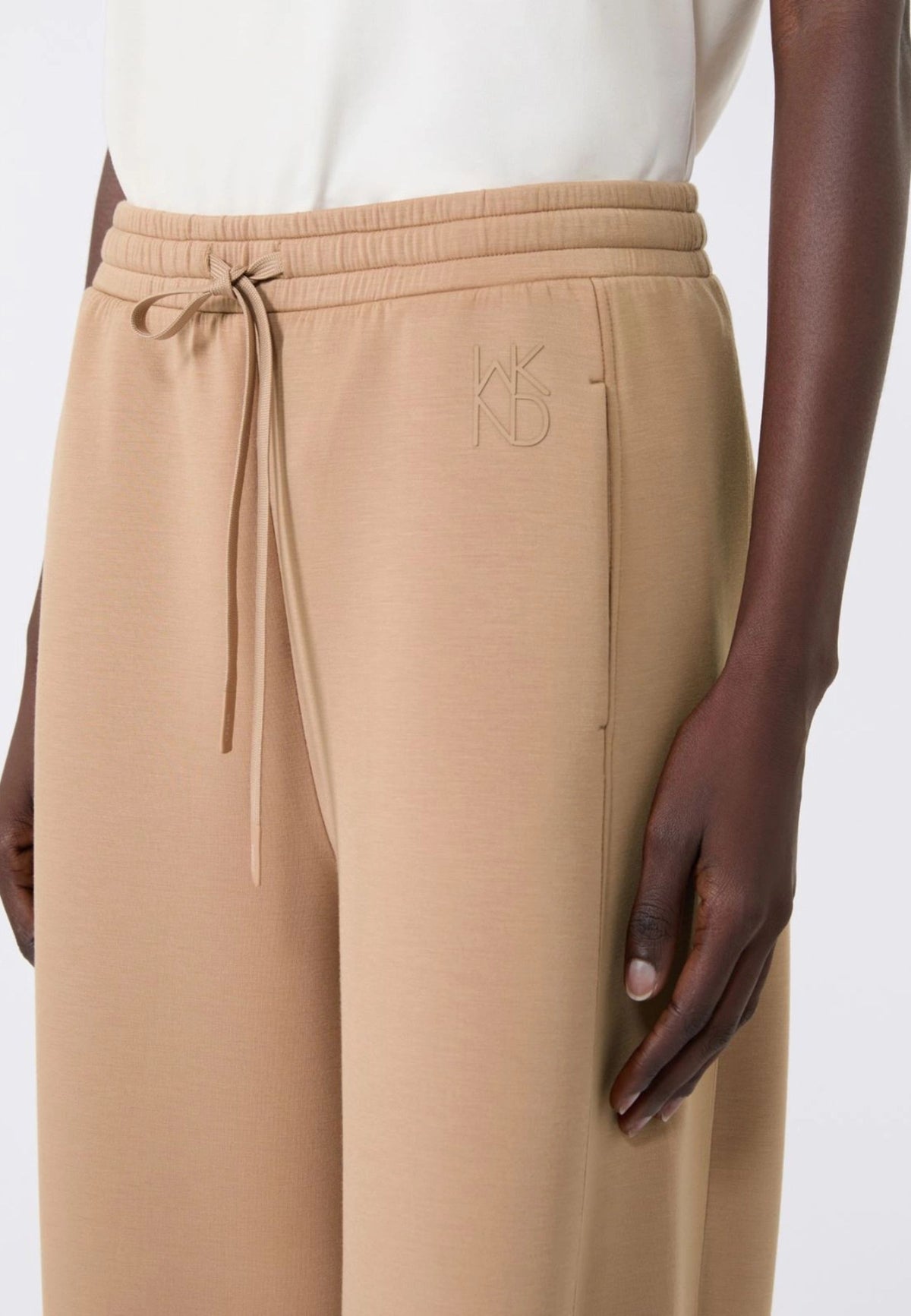Weekend Max Mara - Pantalone Barrel Leg in Jersey Scuba
