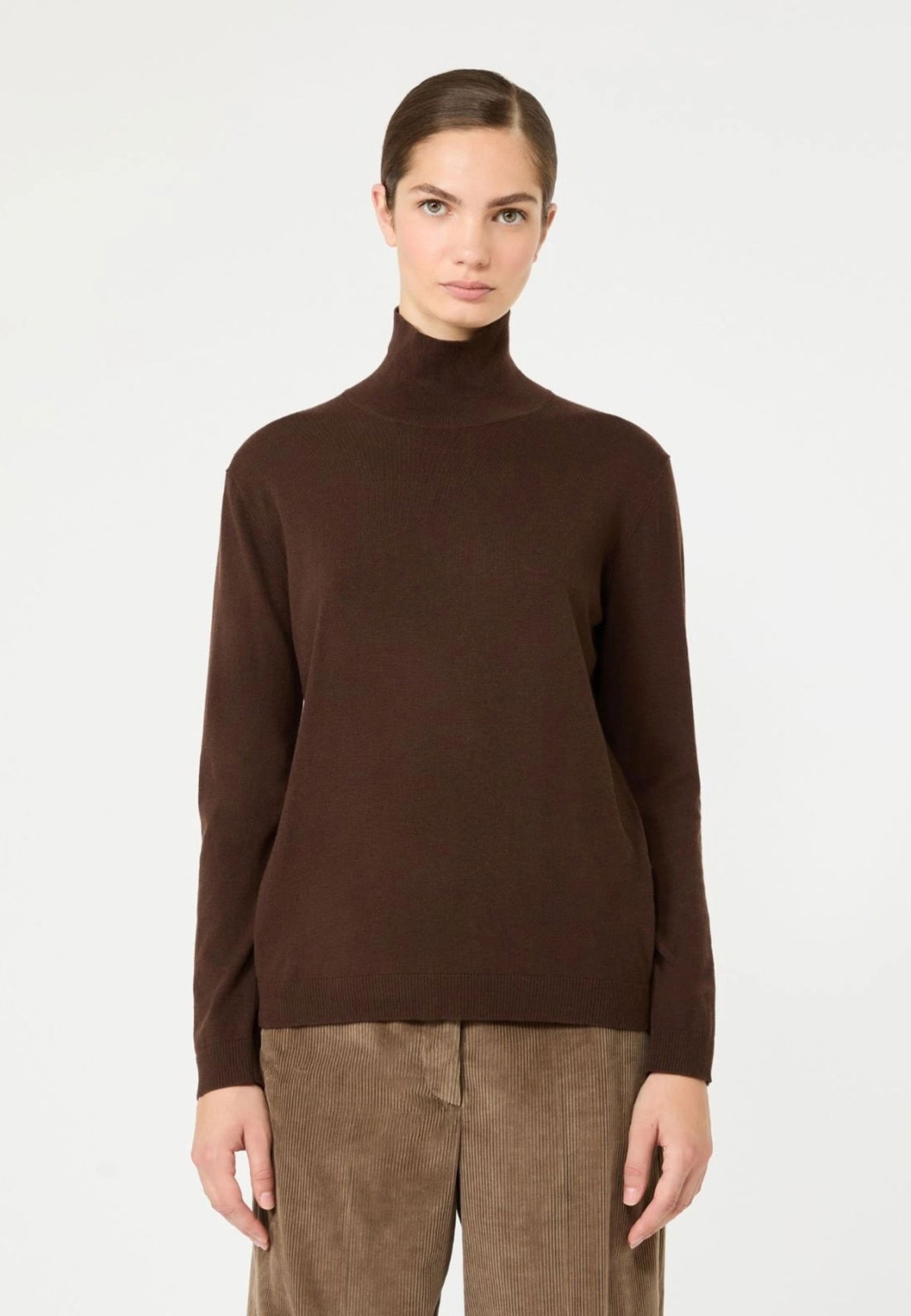 Weekend Max Mara - Maglia Dolcevita in Seta e Lana