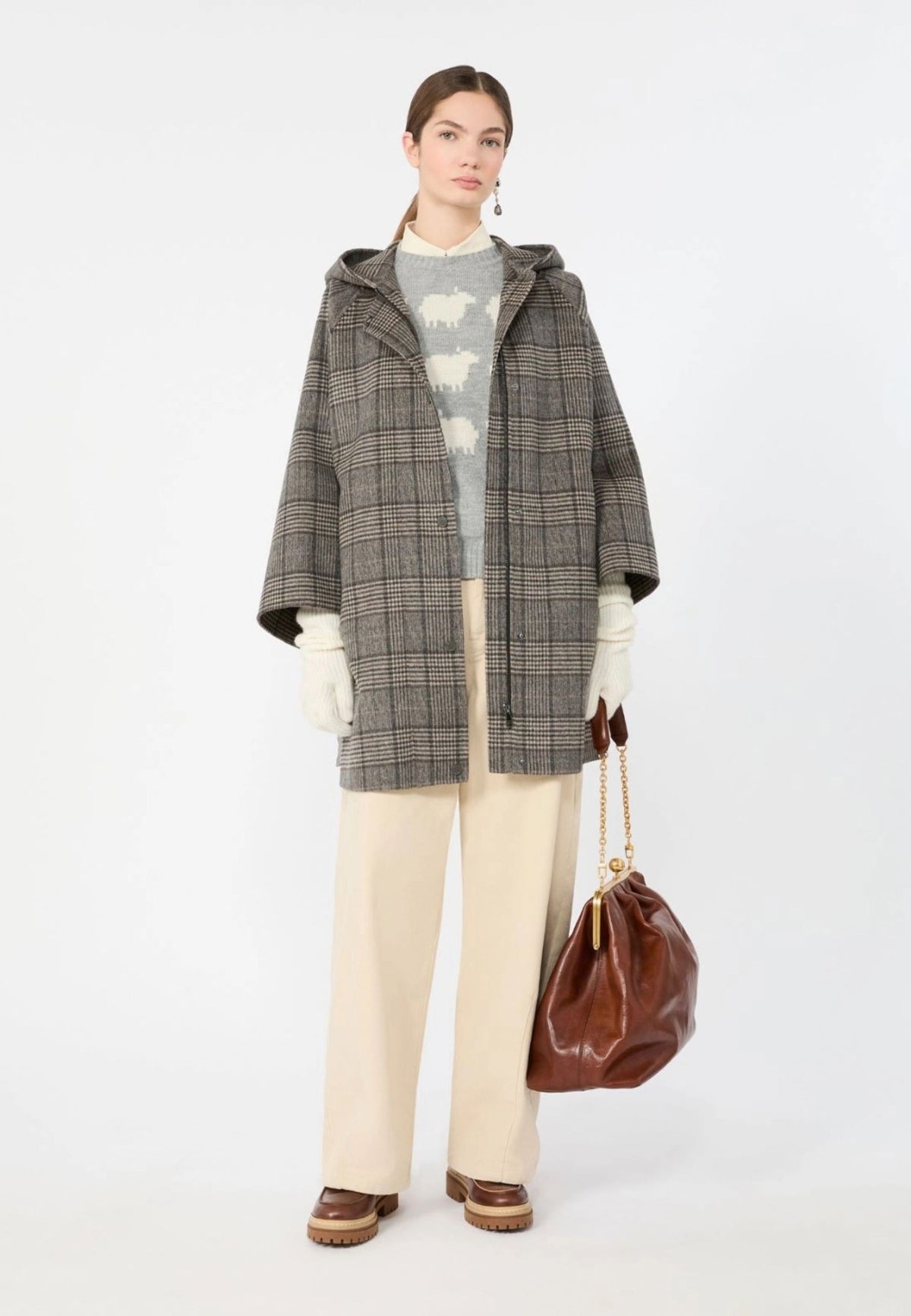 Weekend Max Mara - Maglia Girocollo in Misto Alpaca e Lana