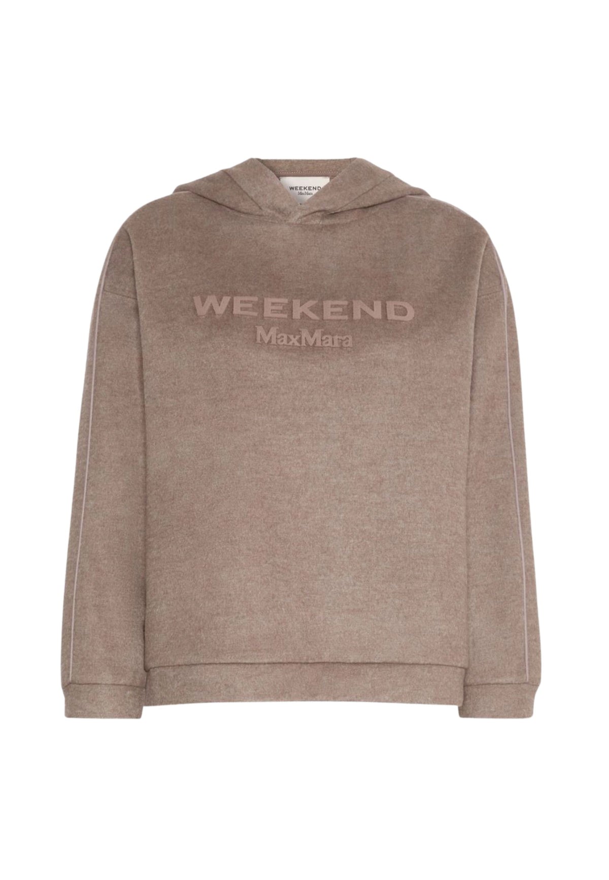 Weekend Max Mara - Felpa con Cappuccio e Logo a Rilievo