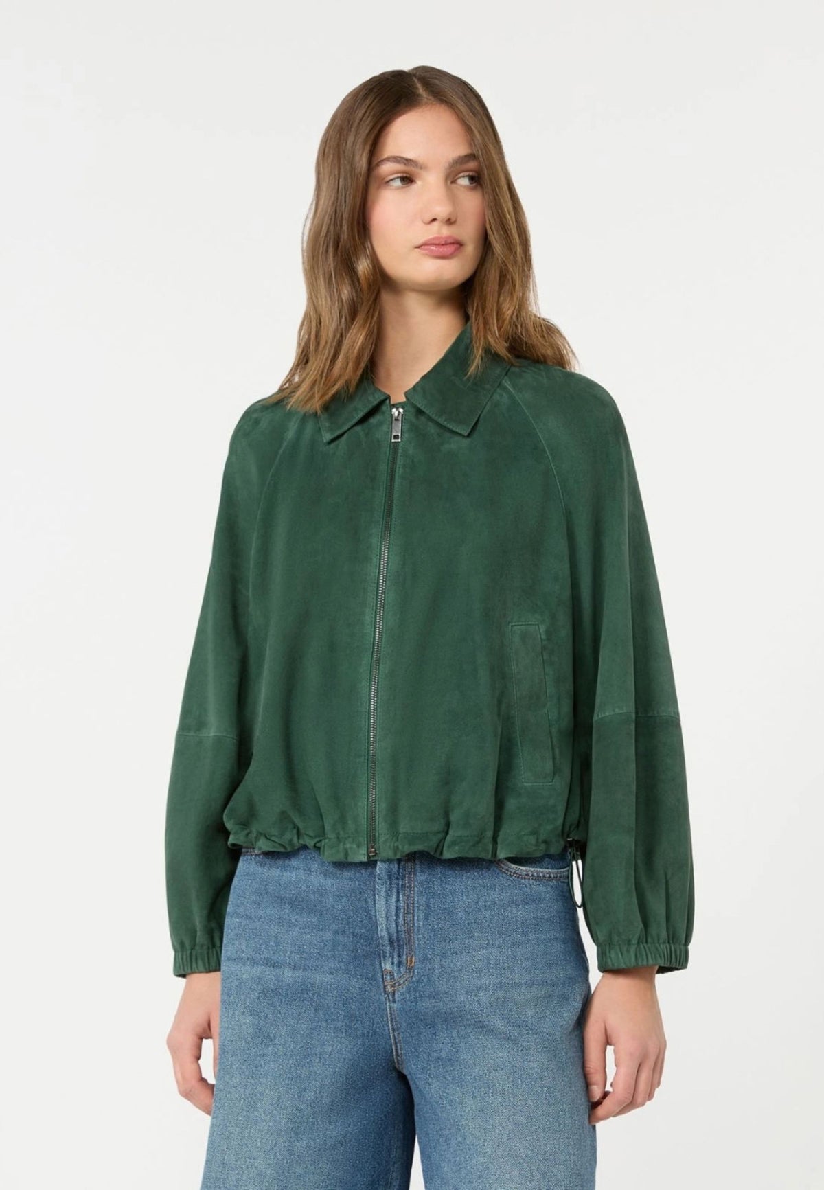 Weekend Max Mara - Giacca in Suede con Coulisse