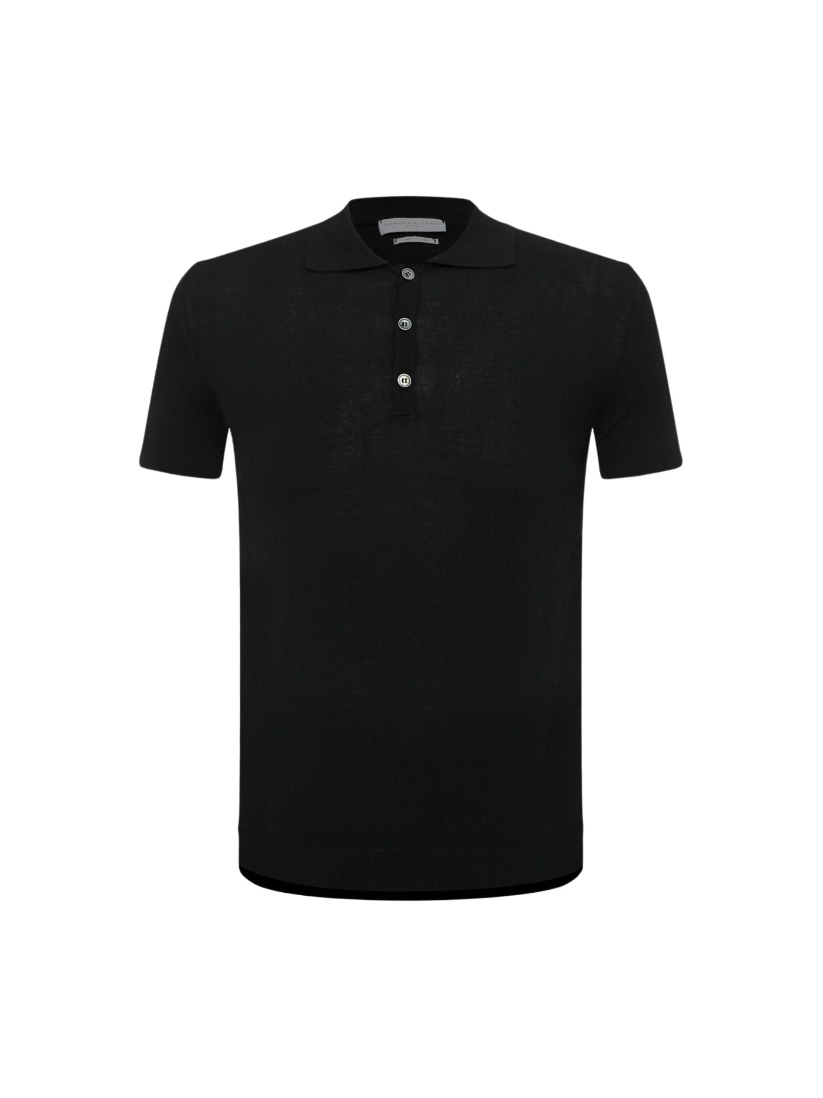 Polo Uomo in Crêpe di Cotone Dry Touch Made in Italy