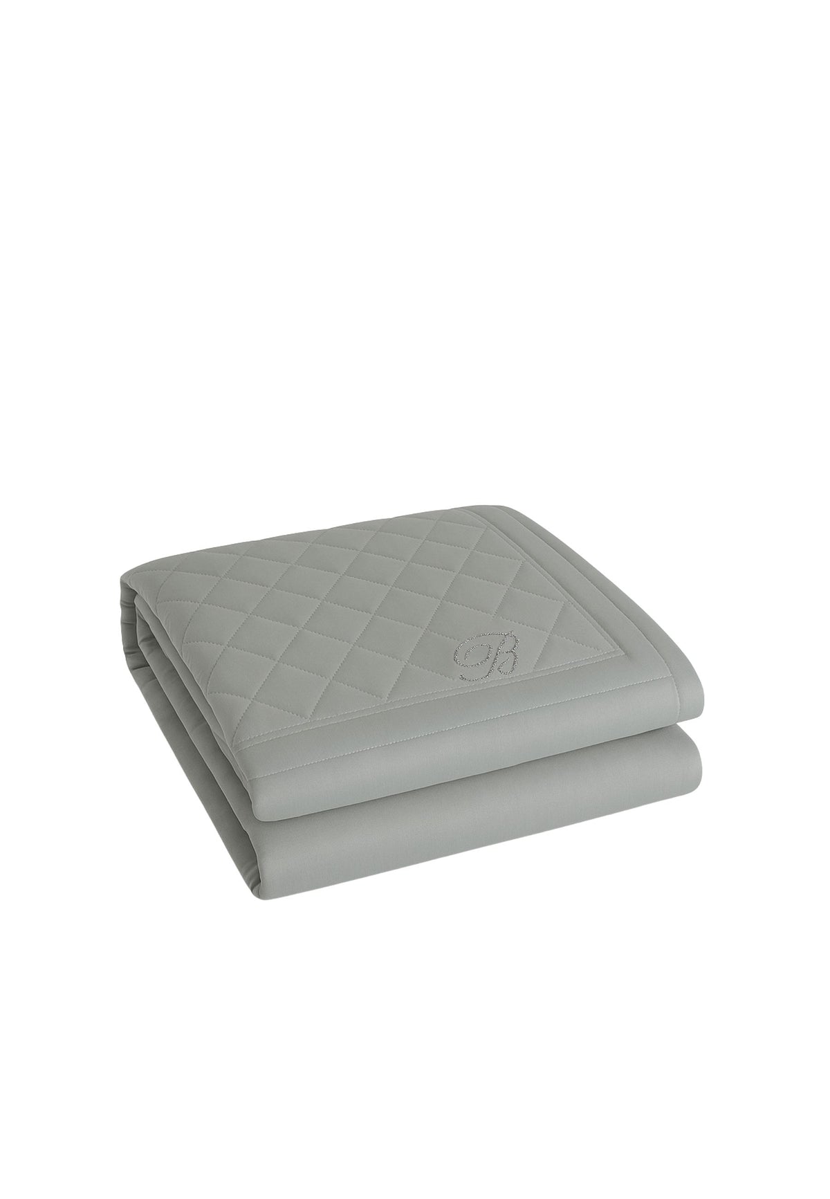 Copriletto Singolo Blumarine "Giada" Grigio