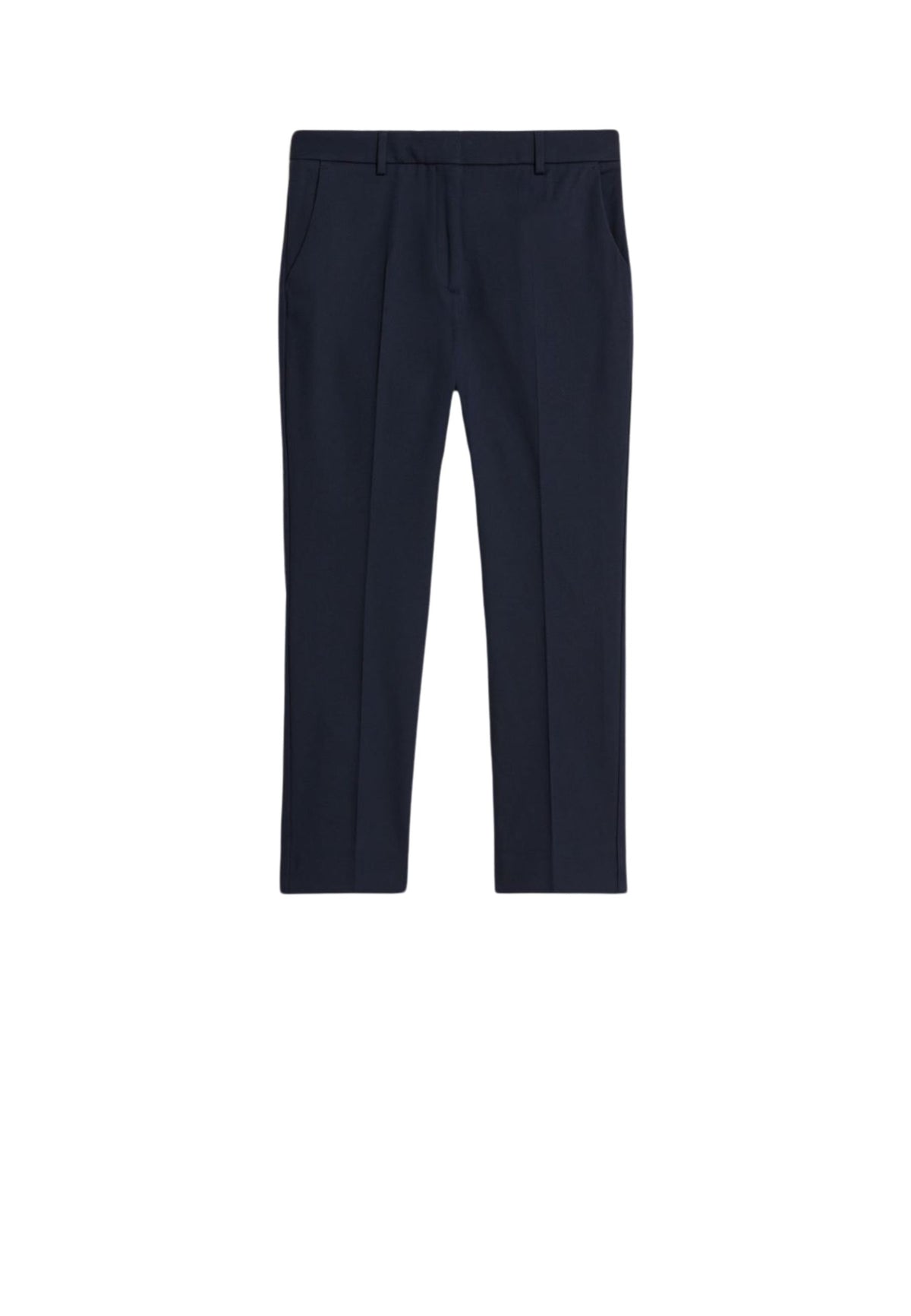 Pantalone a sigaretta in cotone stretch