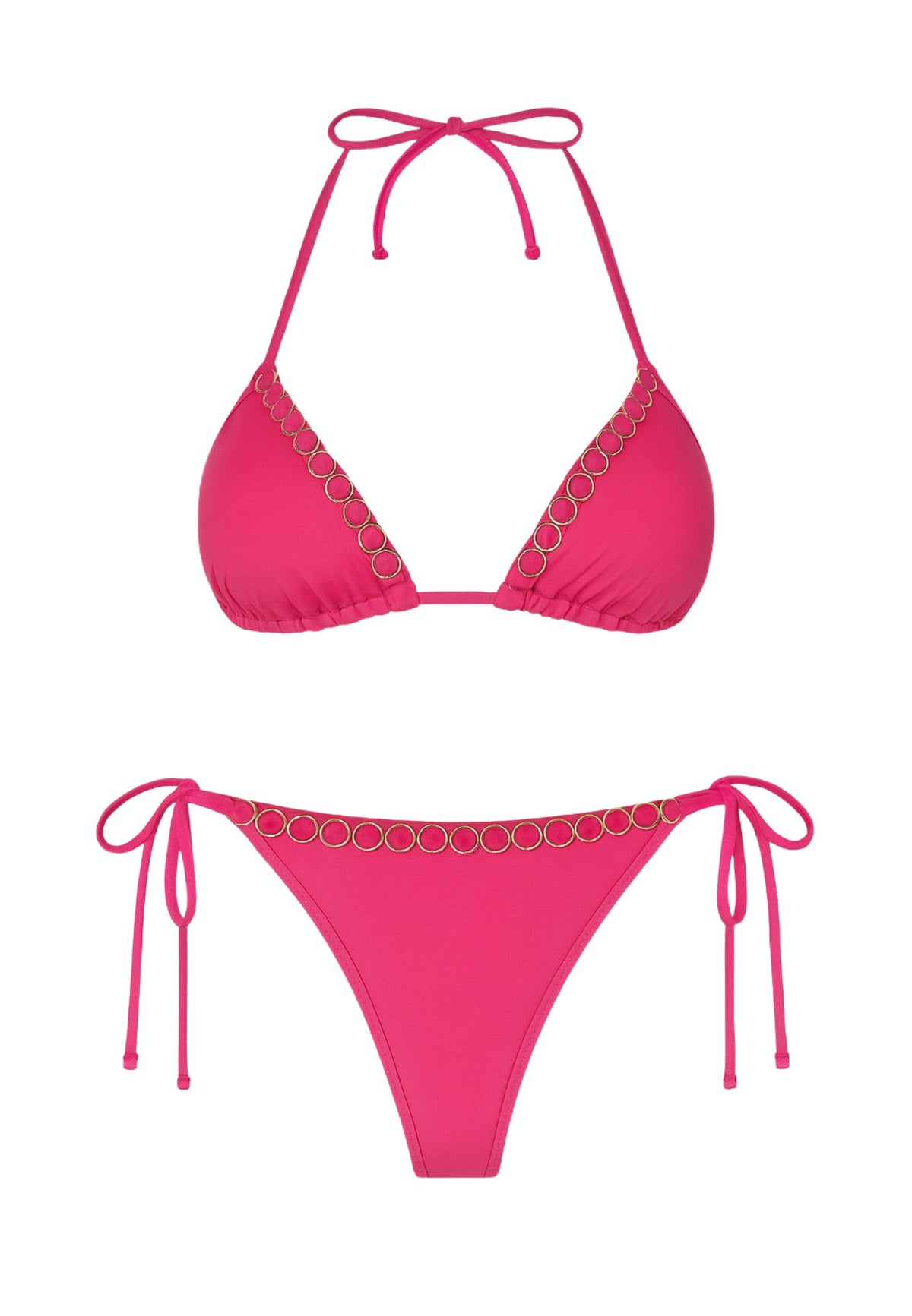 Bikini con Anelli Dorati - Margherita Mazzei