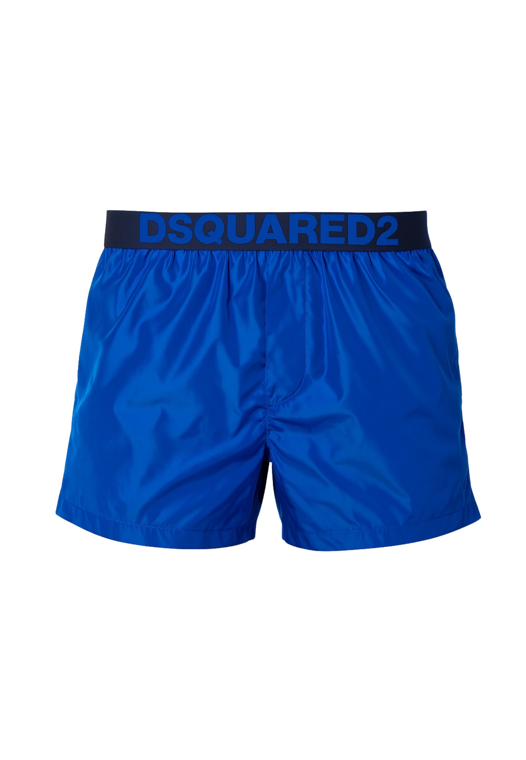 Costume da bagno uomo DSQUARED2 - Blu Royal con logo elastico<BR/>