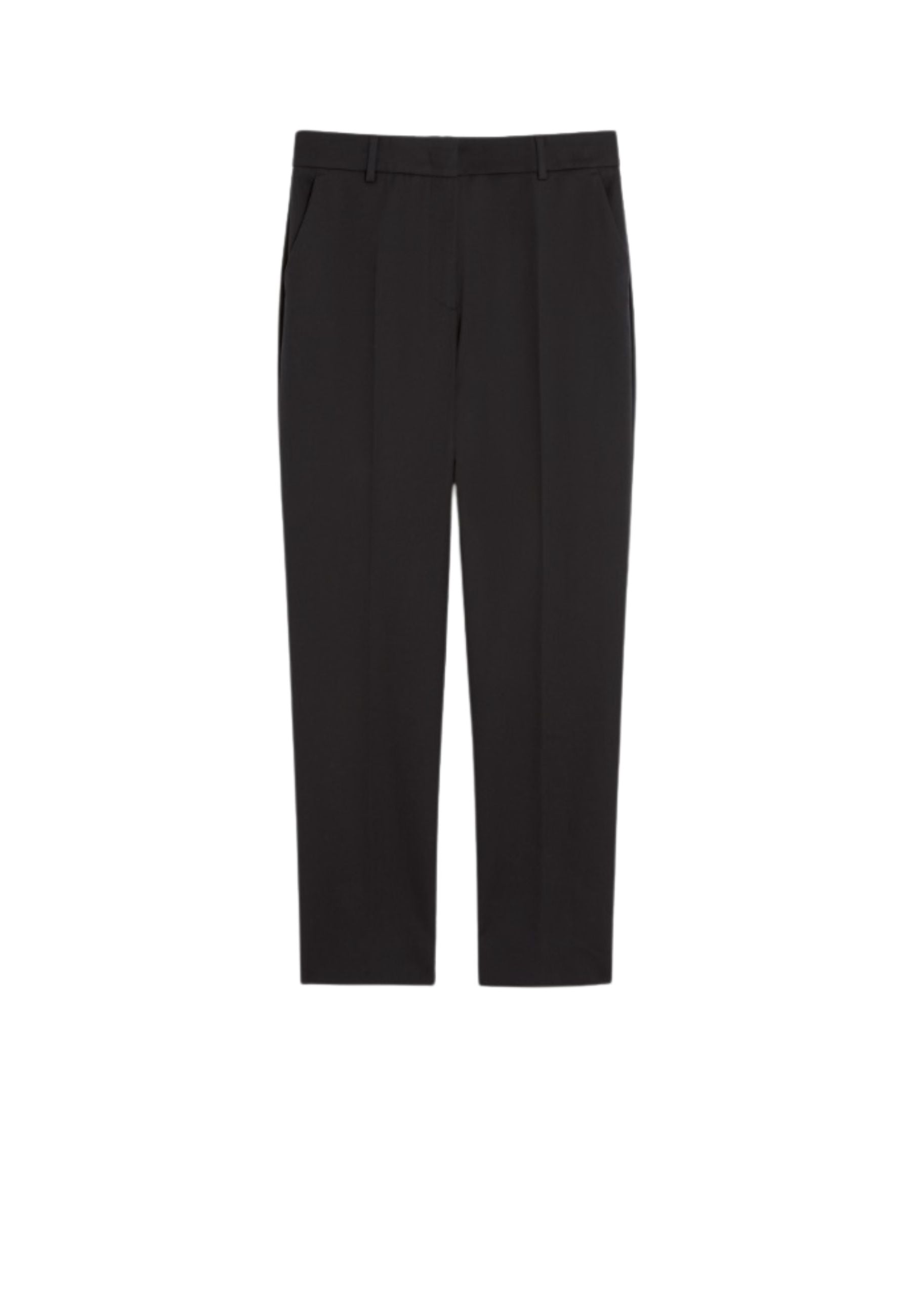 Pantalone sigaretta in gabardina