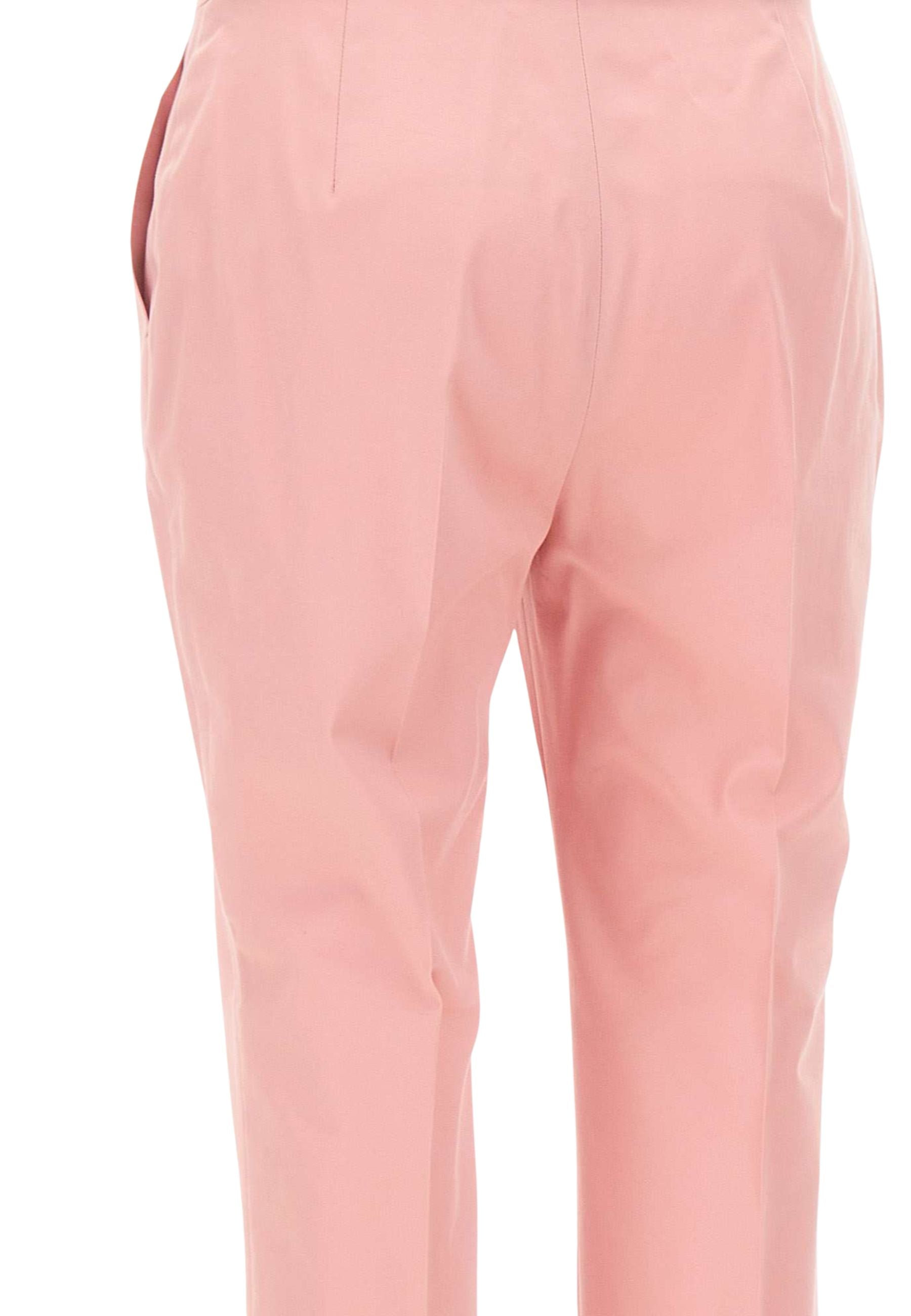 Pantaloni "David" in gabardina di cotone