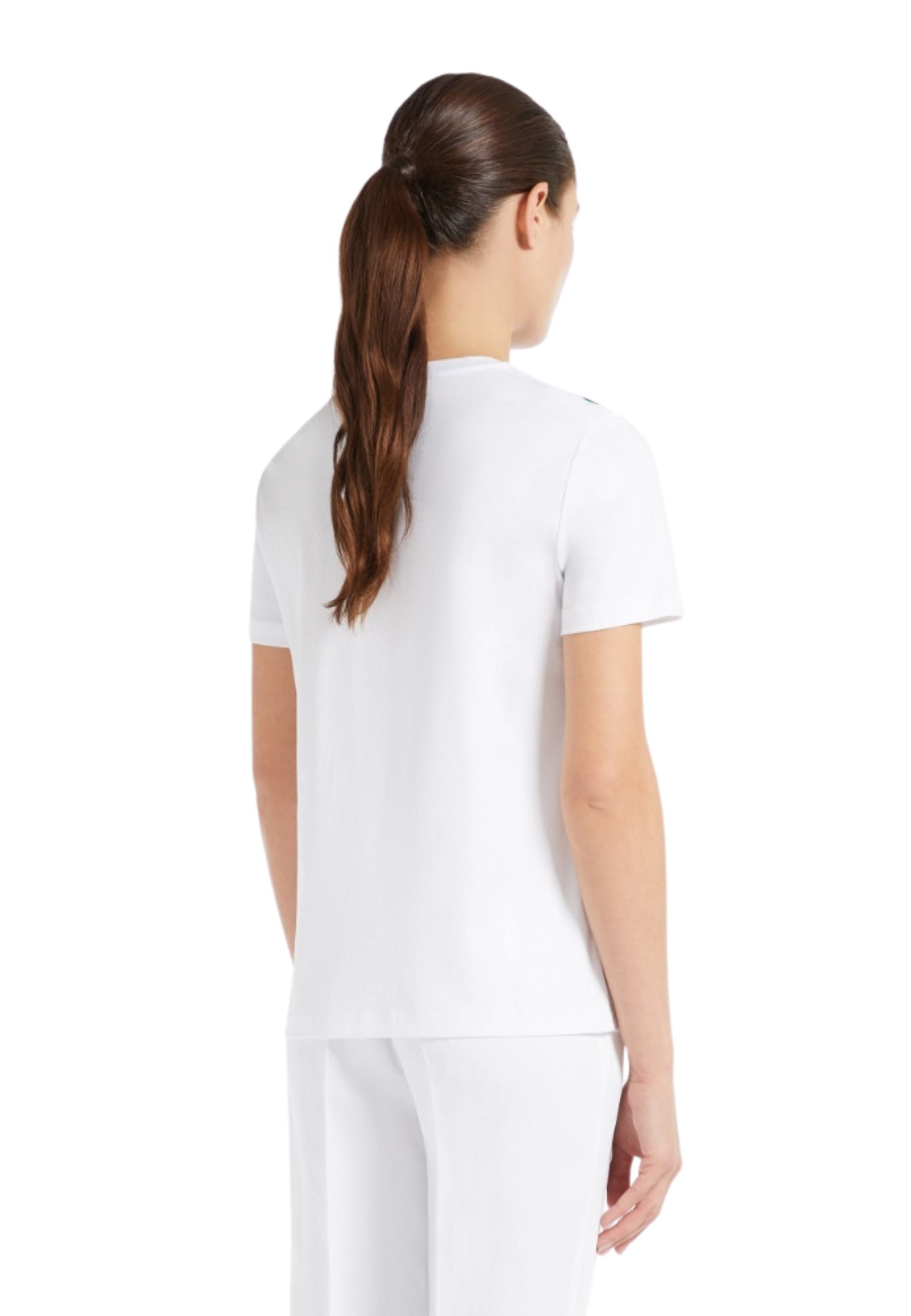 T-shirt in jersey con stampa