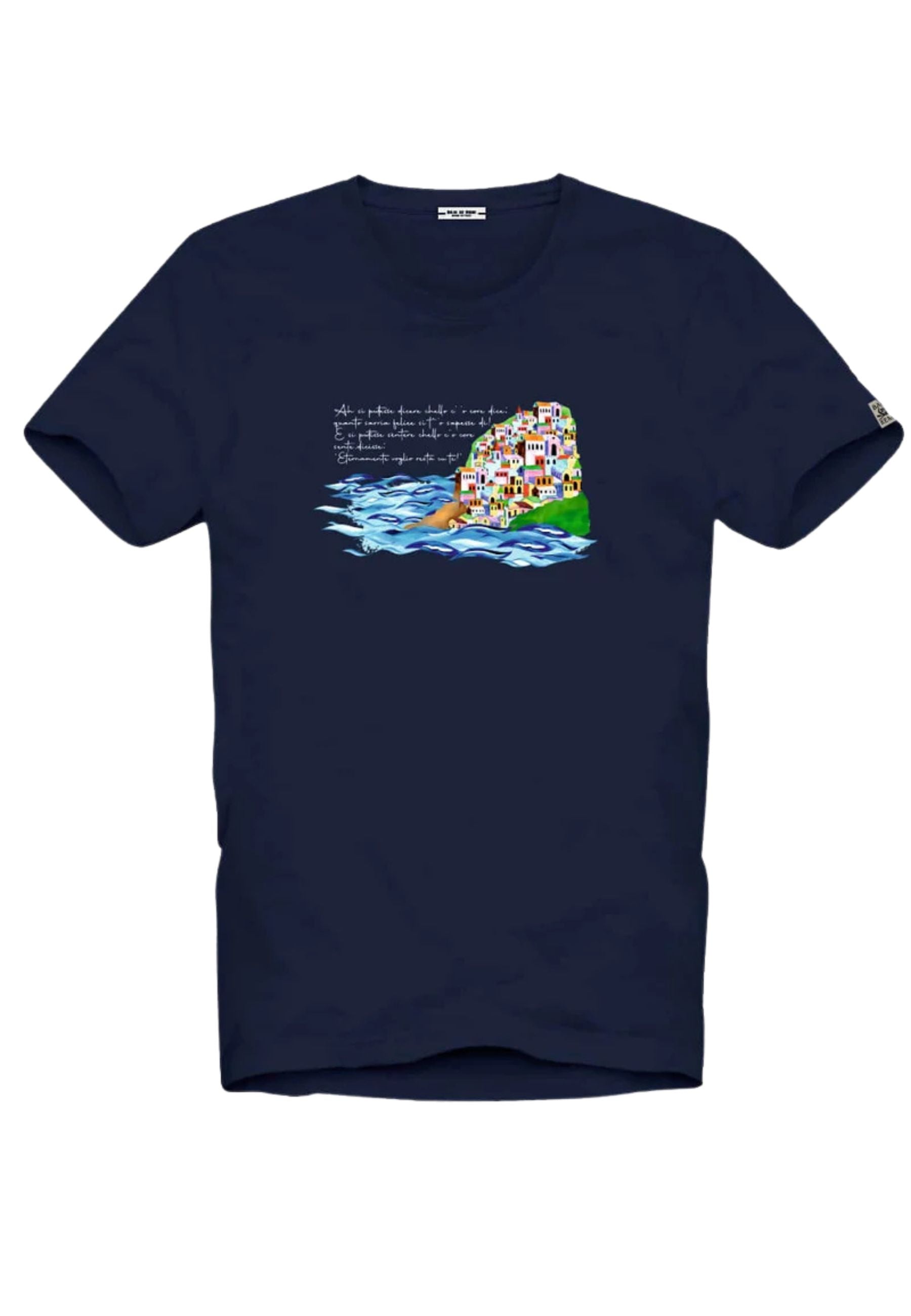 Baia 30 Remi - T-shirt Blu Navy Positano