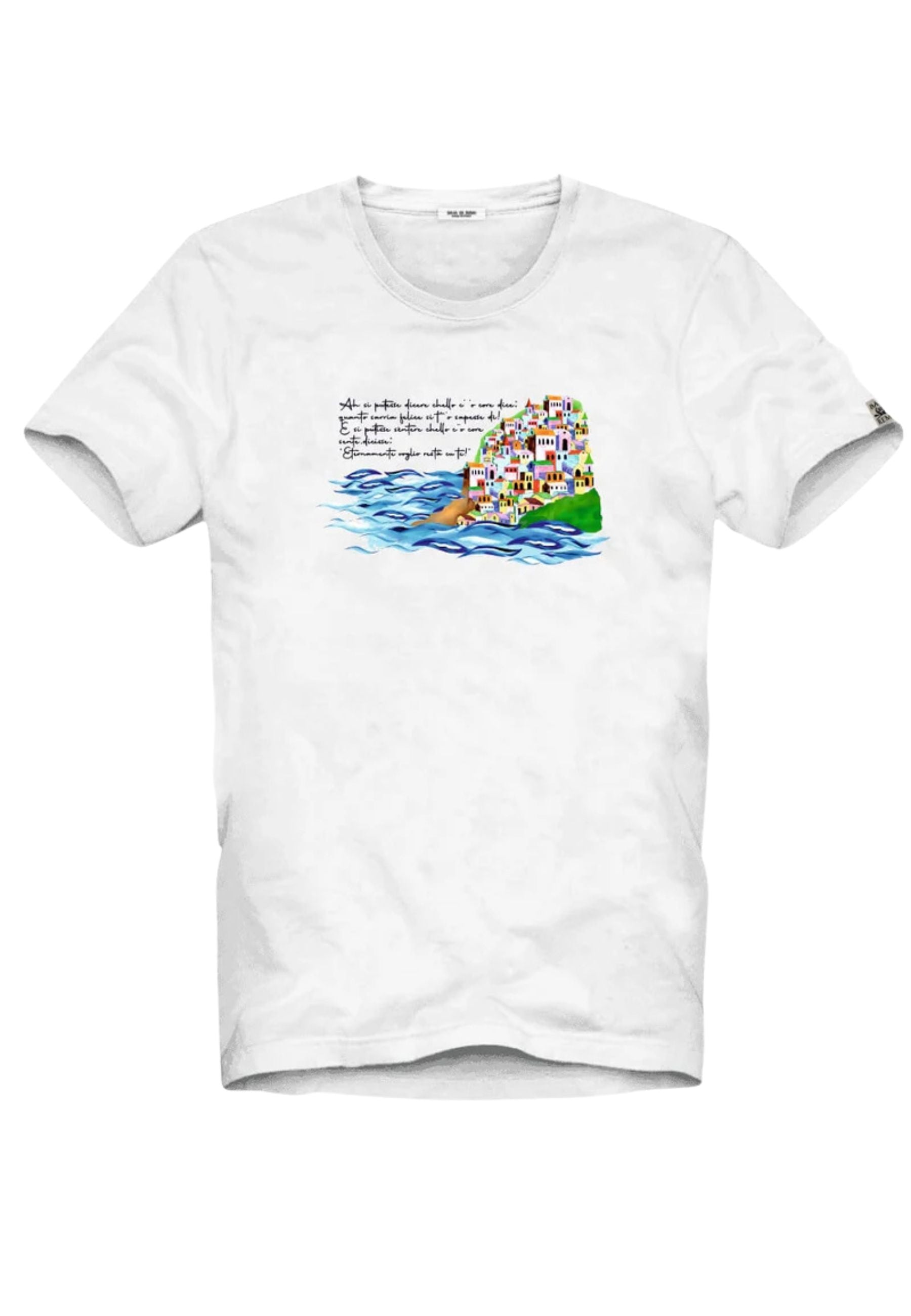 Baia 30 Remi - T-shirt Bianca Positano