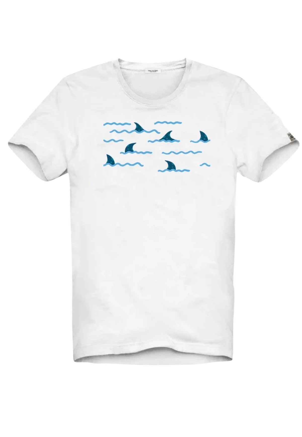 Baia 30 Remi - T-shirt Bianca Shark
