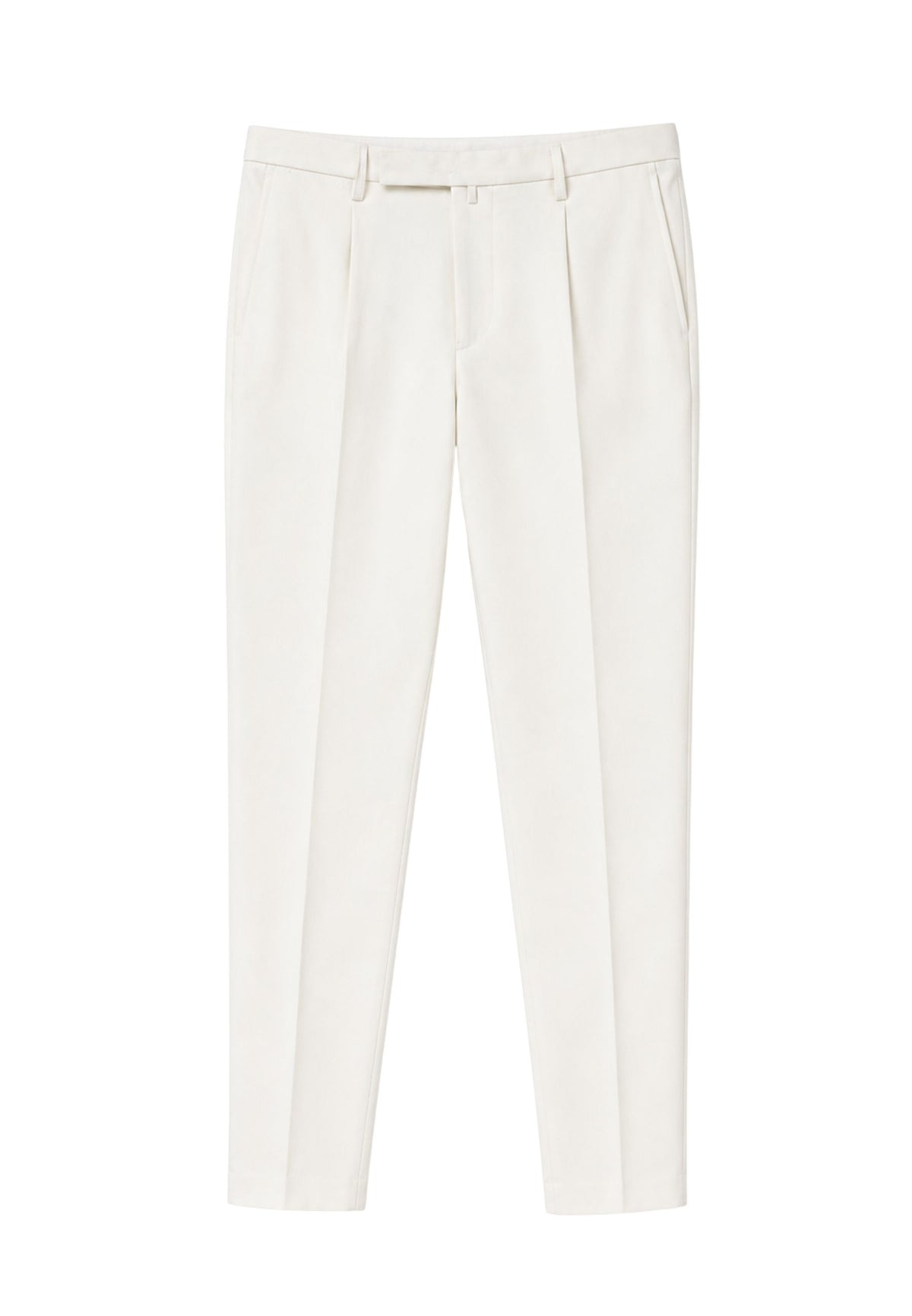 Briglia 1949 - Pantalone sartoriale in cotone e lino stretch