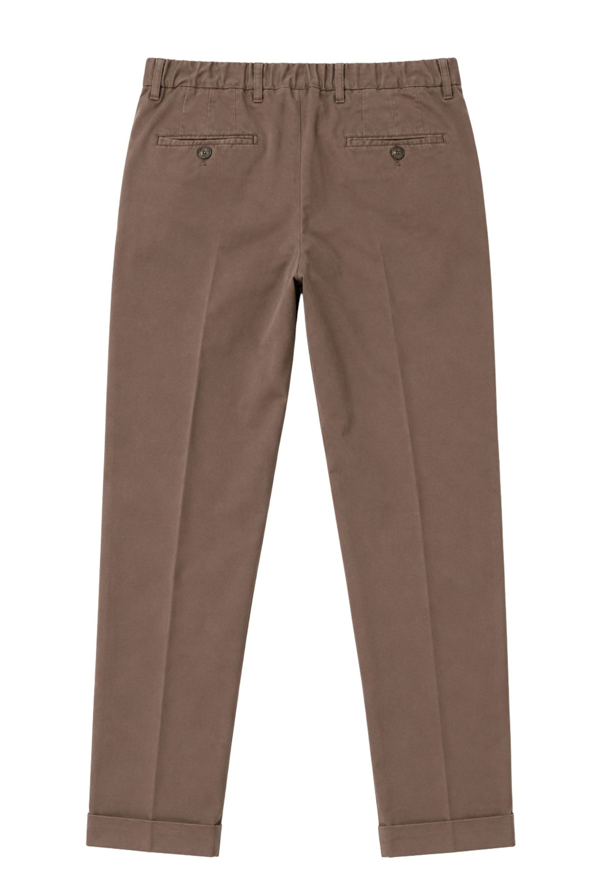 Pantalone Briglia Uomo in Cotone e Lino Stretch