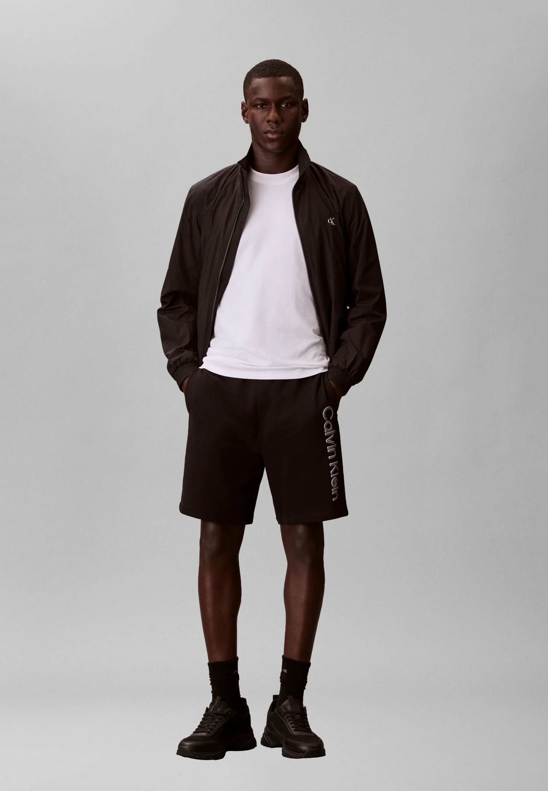 Calvin Klein - Bermuda in felpa di cotone