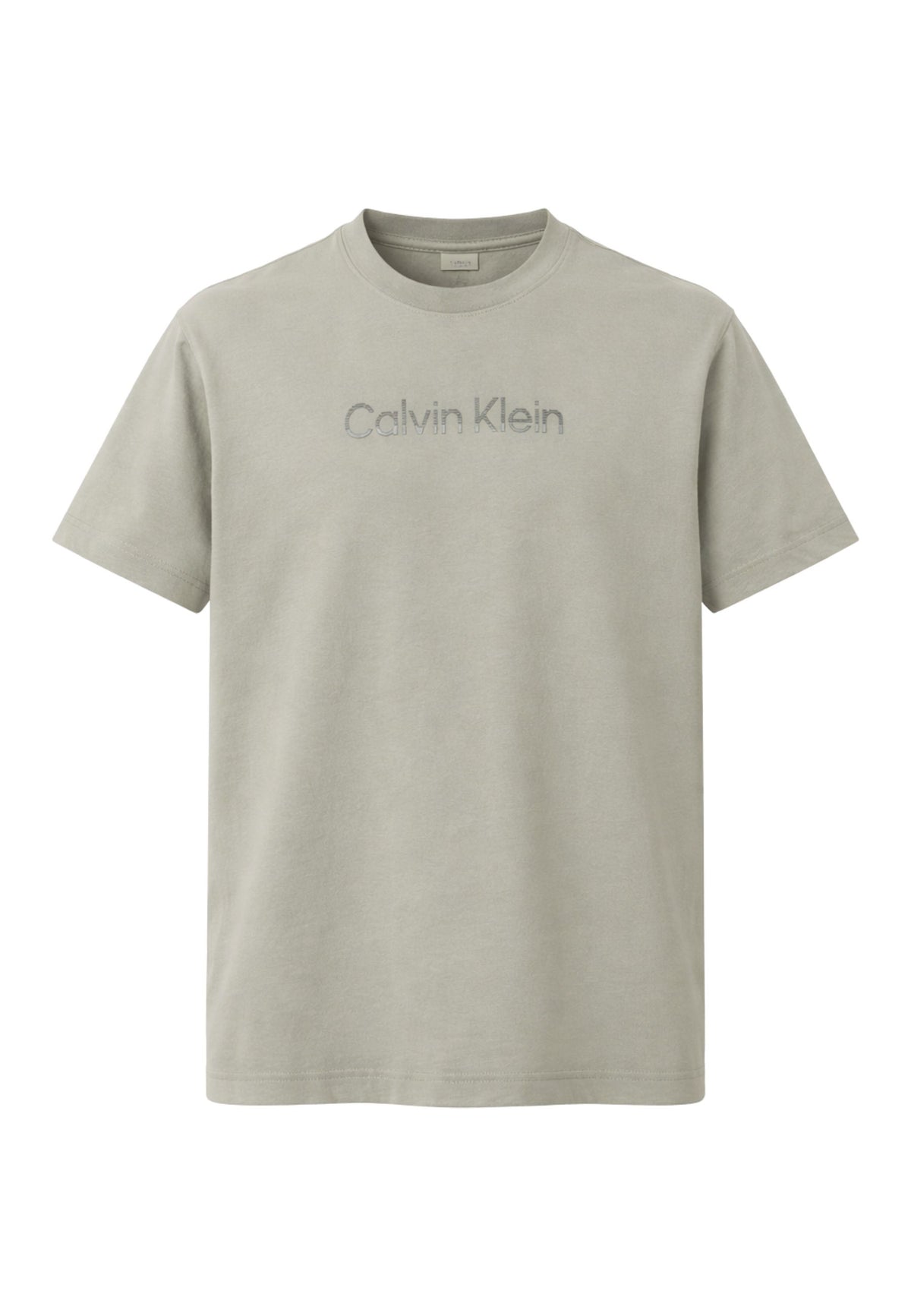 T-shirt Calvin Klein in cotone - Verde