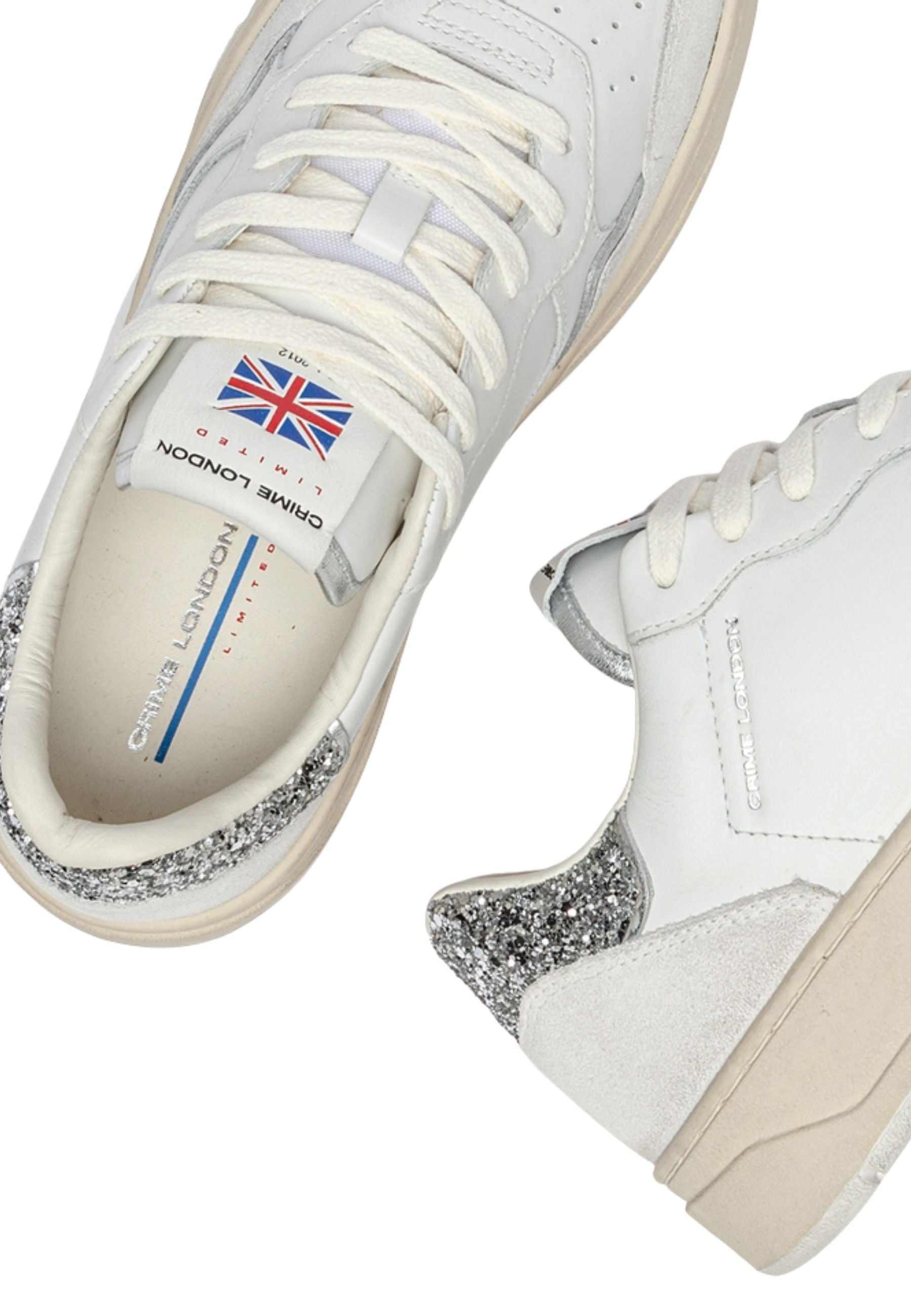 Timeless Silver Shine - Sneakers Donna Made in Italy